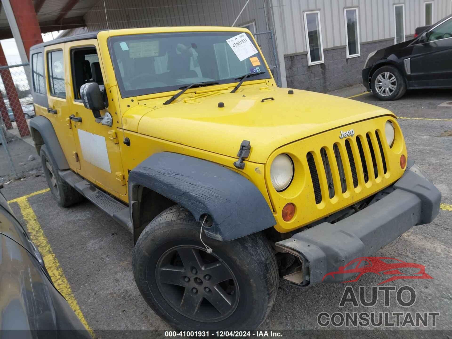 JEEP WRANGLER UNLIMITED 2009 - 1J4GZ39149L710543