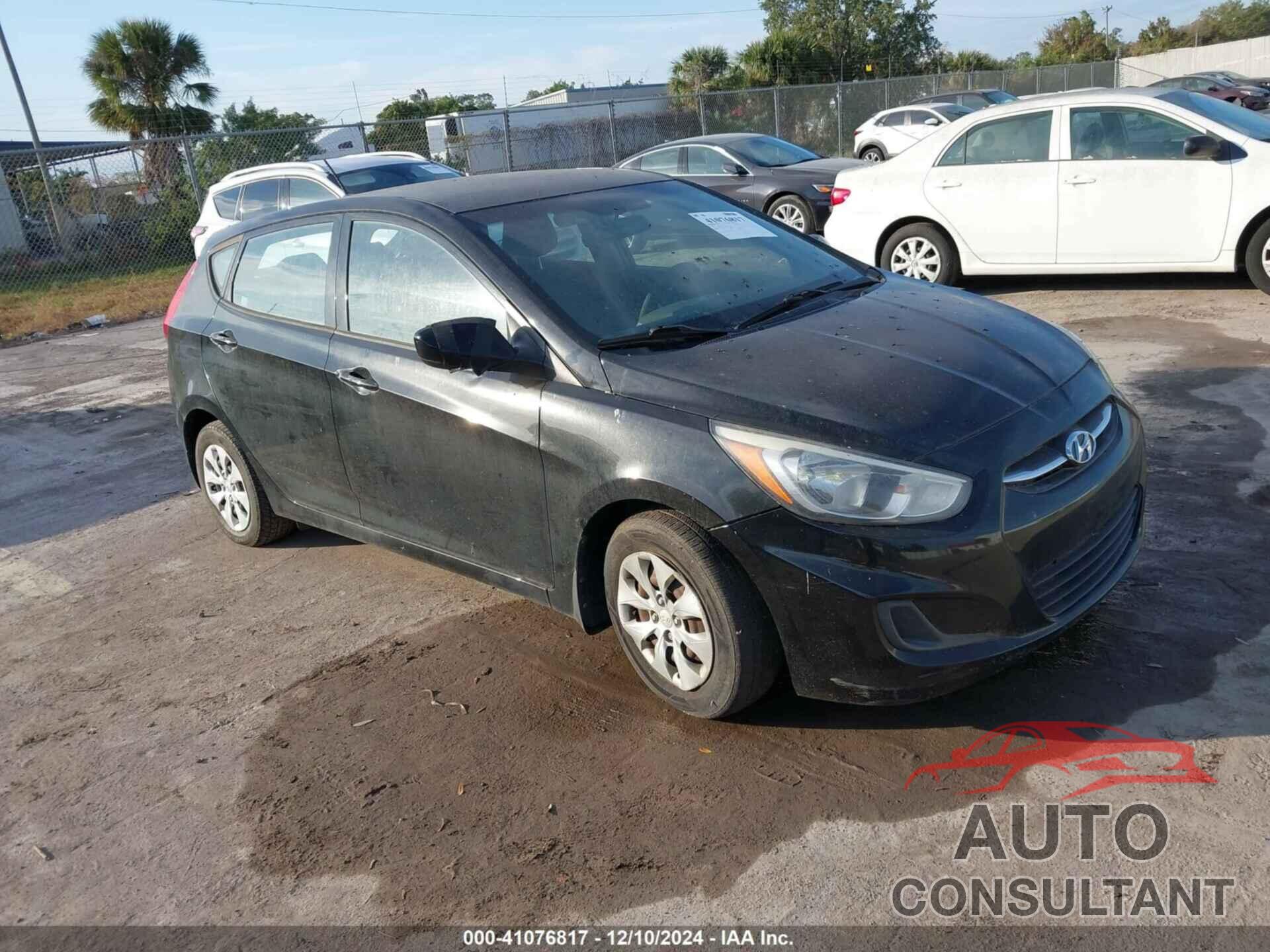 HYUNDAI ACCENT 2015 - KMHCT5AE2FU220880