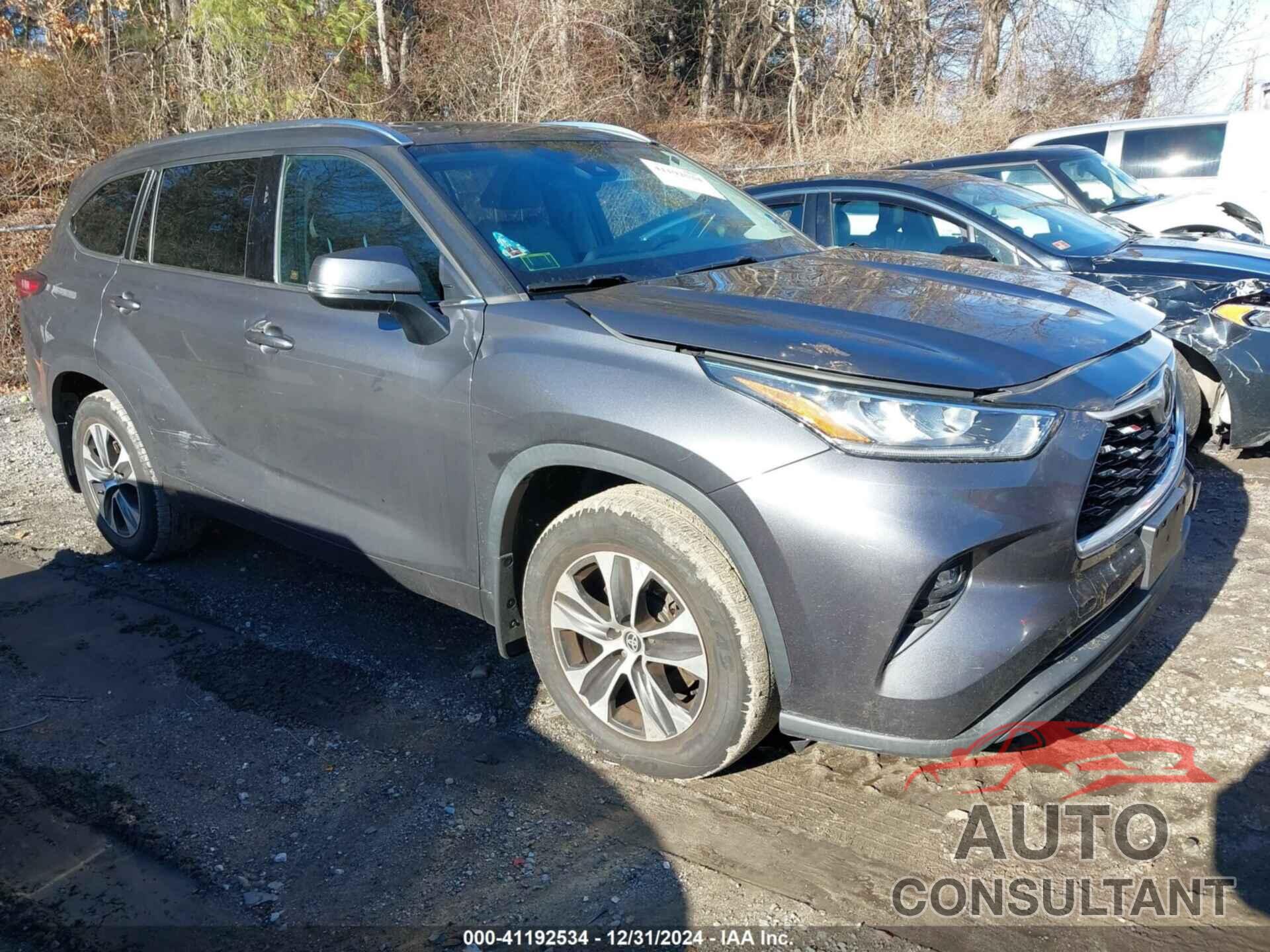 TOYOTA HIGHLANDER 2020 - 5TDHZRBH8LS020370