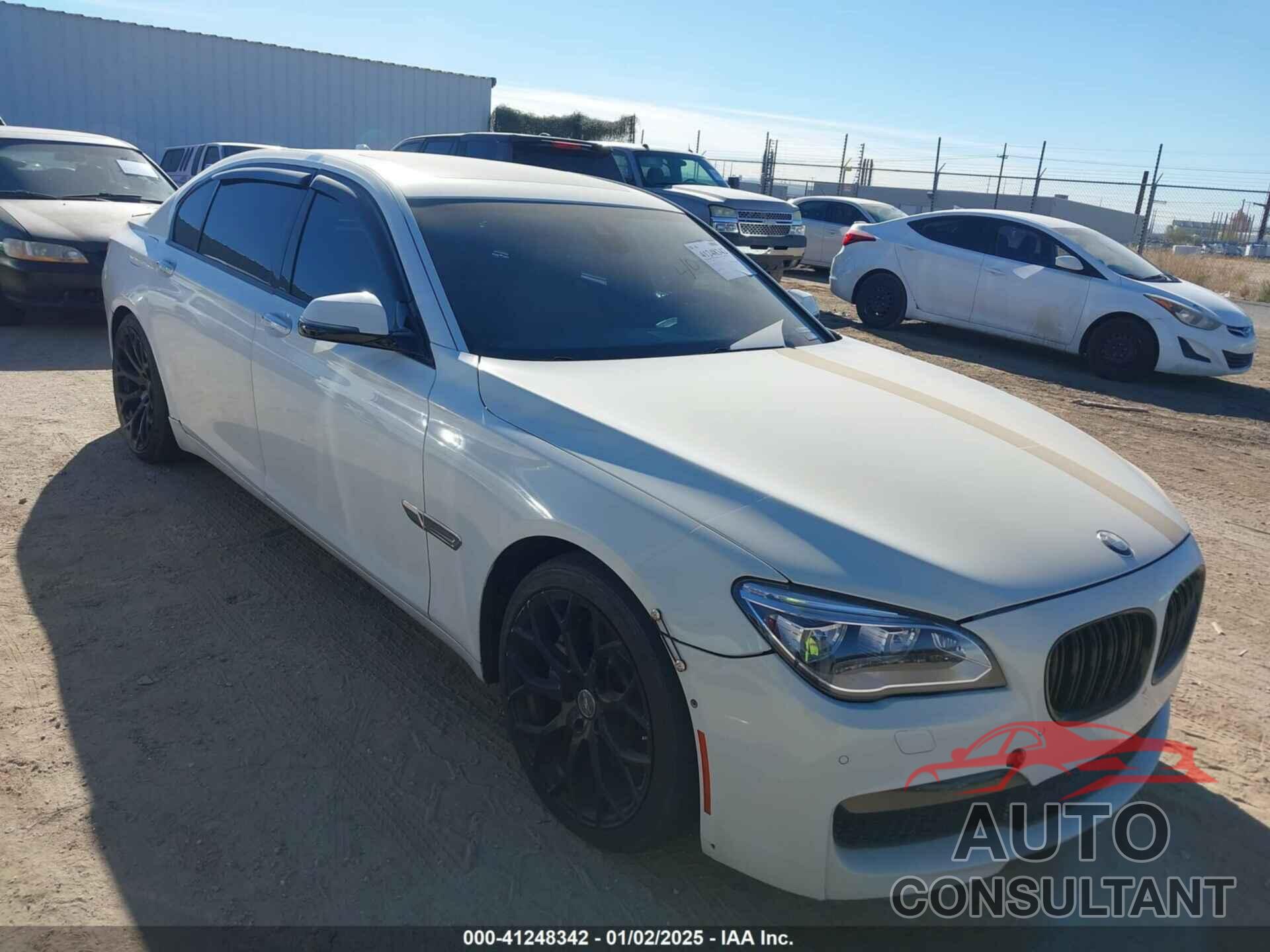BMW 750LI 2013 - WBAYE8C51DD133811
