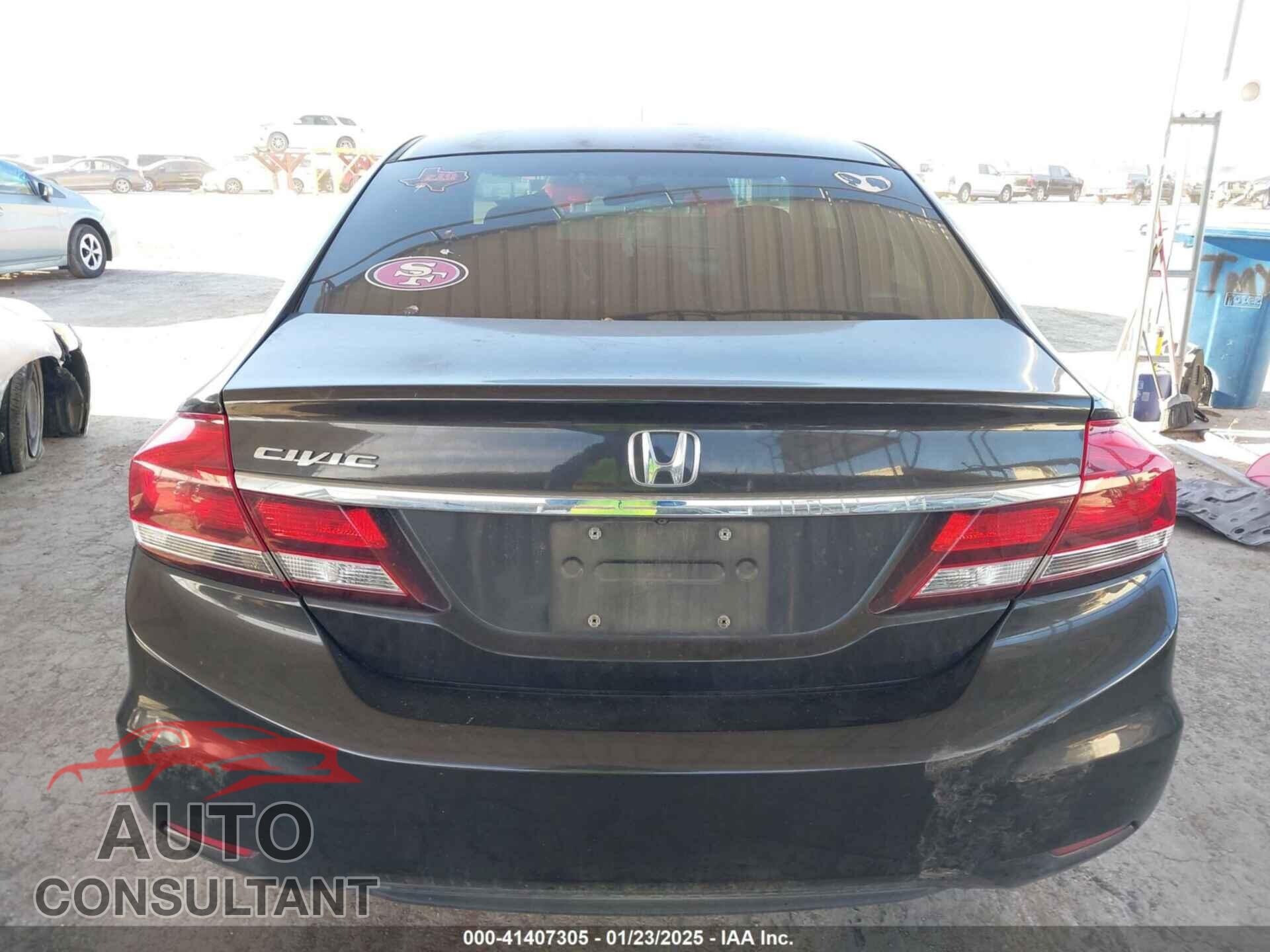 HONDA CIVIC 2013 - 2HGFB2F54DH546970