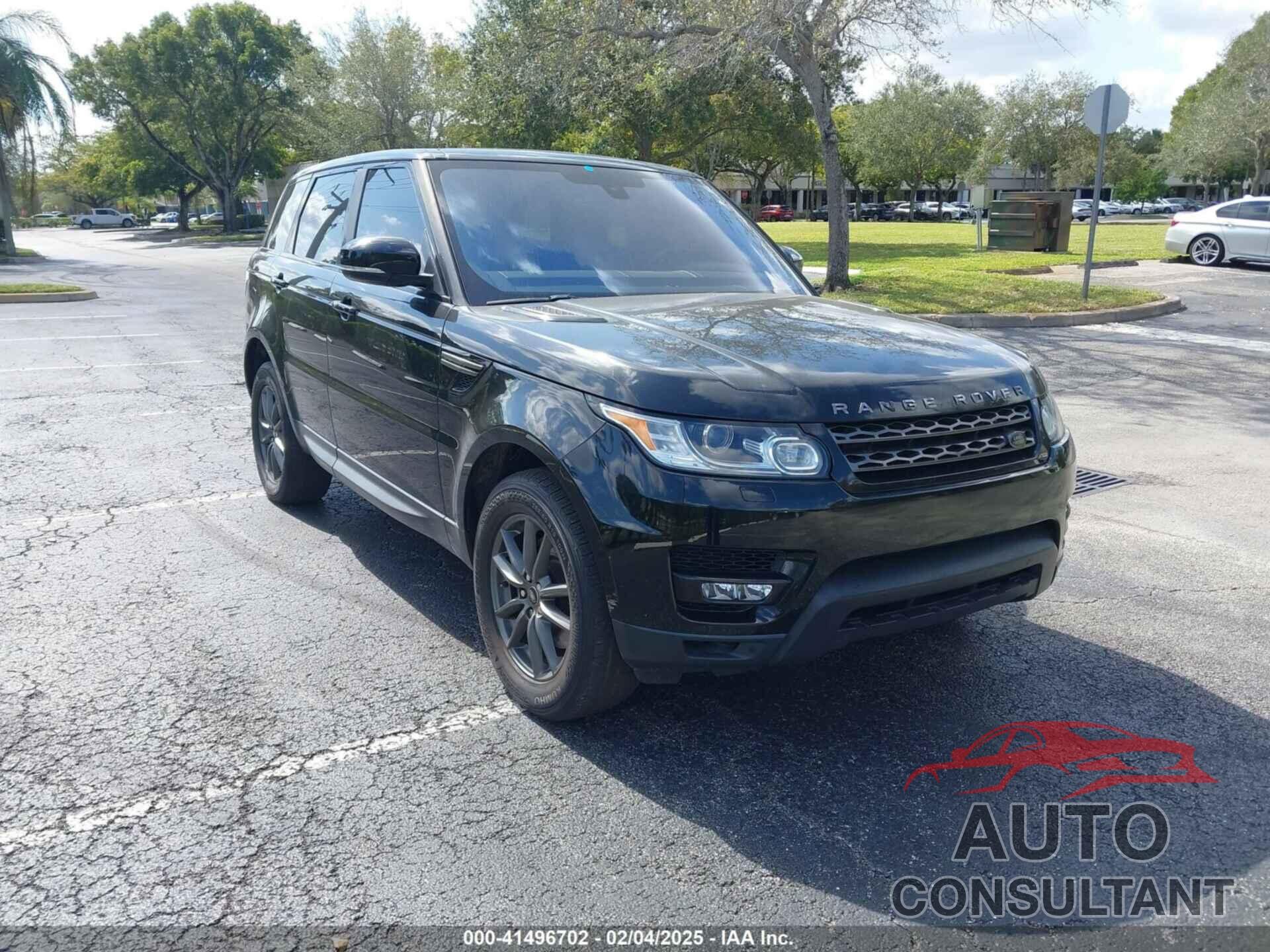 LAND ROVER RANGE ROVER SPORT 2016 - SALWG2PFXGA658904