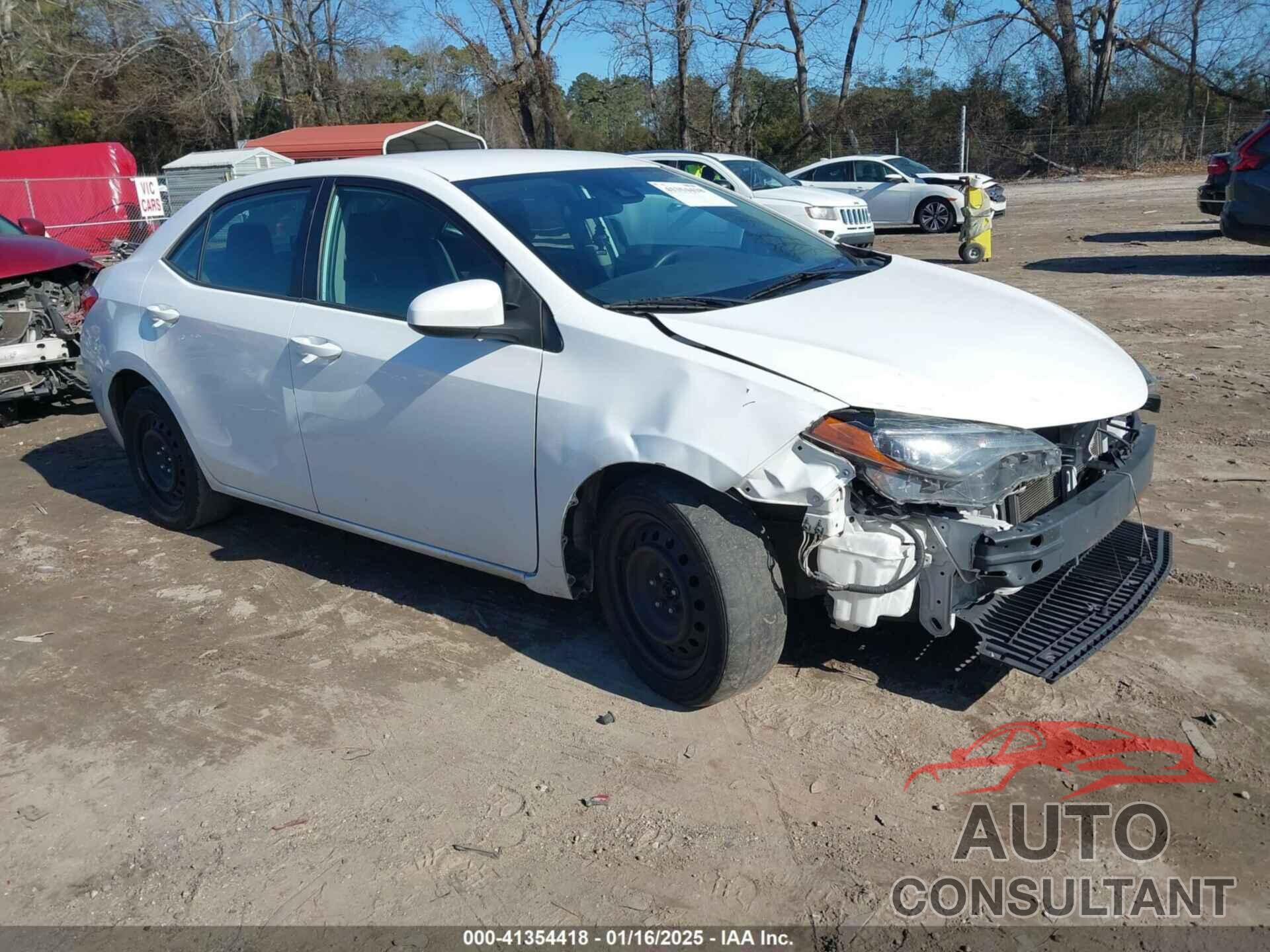TOYOTA COROLLA 2018 - 2T1BURHE5JC027414