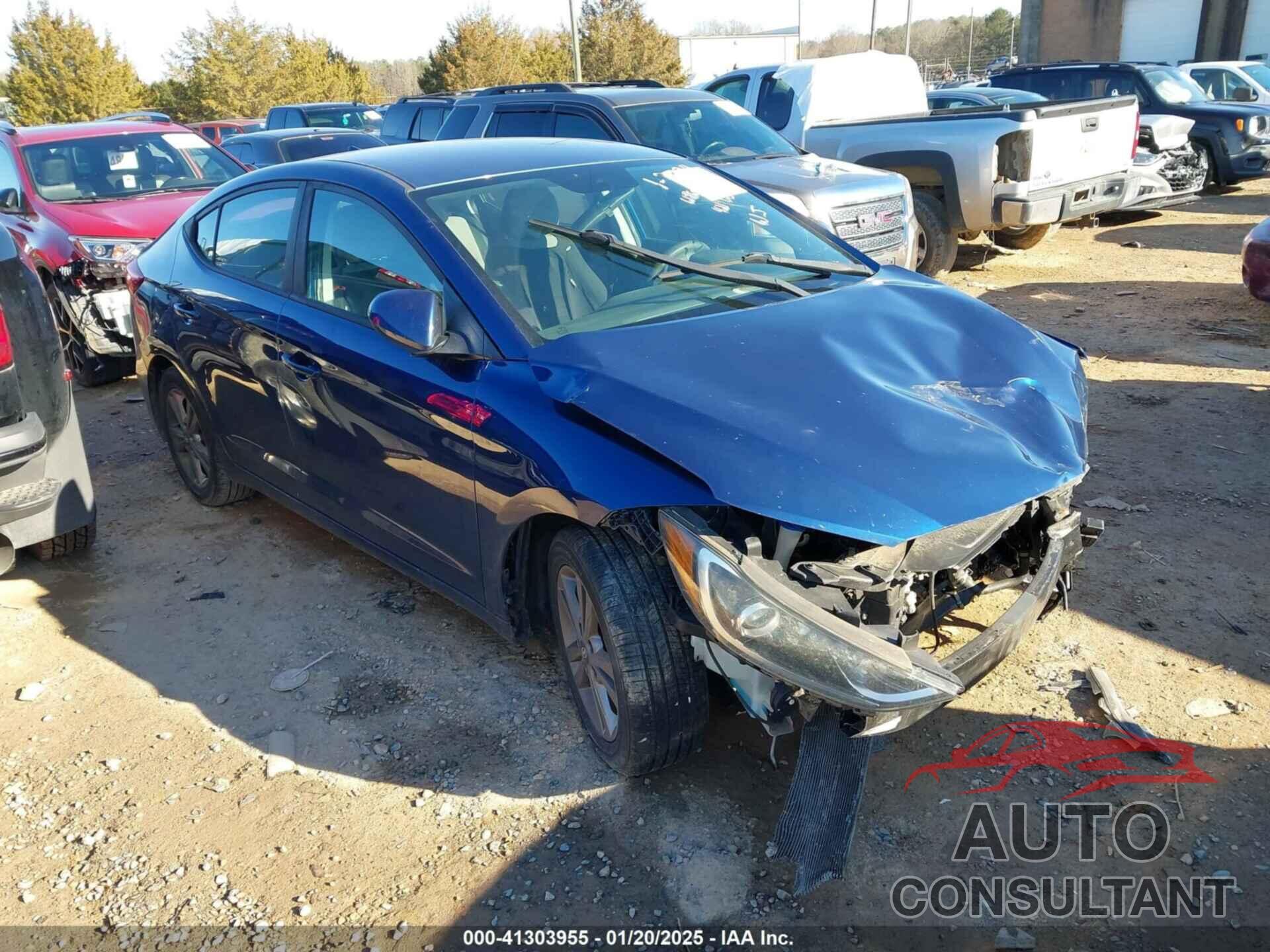 HYUNDAI ELANTRA 2017 - 5NPD84LF9HH130911