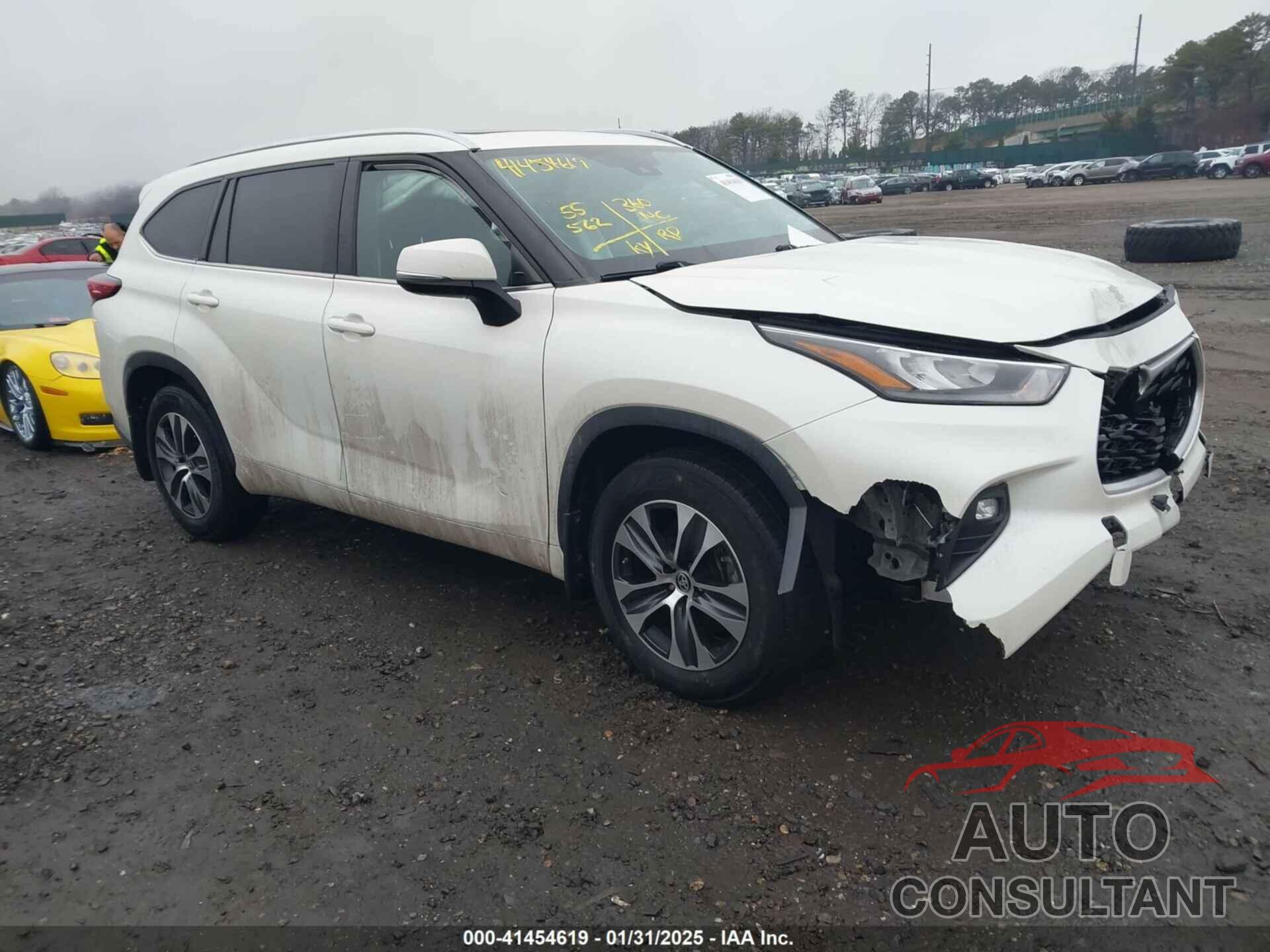 TOYOTA HIGHLANDER 2020 - 5TDGZRBH9LS514040