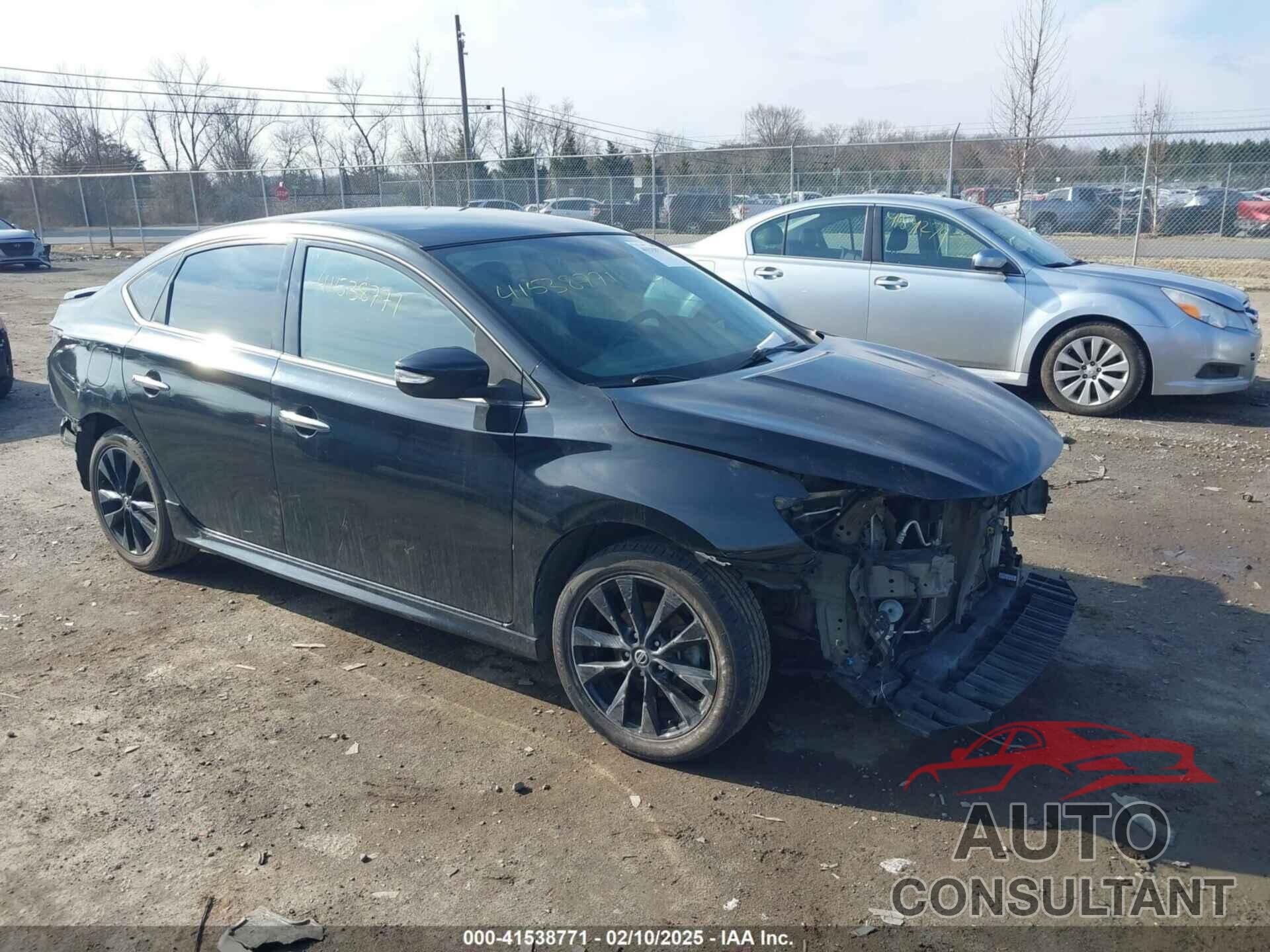 NISSAN SENTRA 2018 - 3N1AB7AP0JY344294
