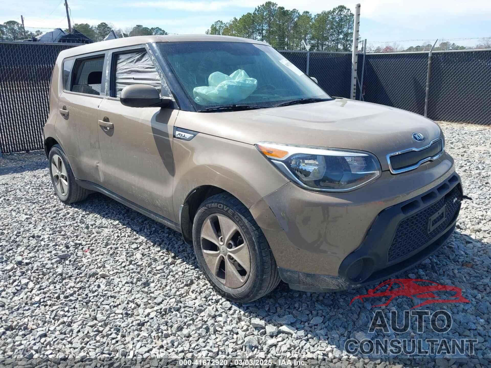 KIA SOUL 2016 - KNDJN2A23G7256362
