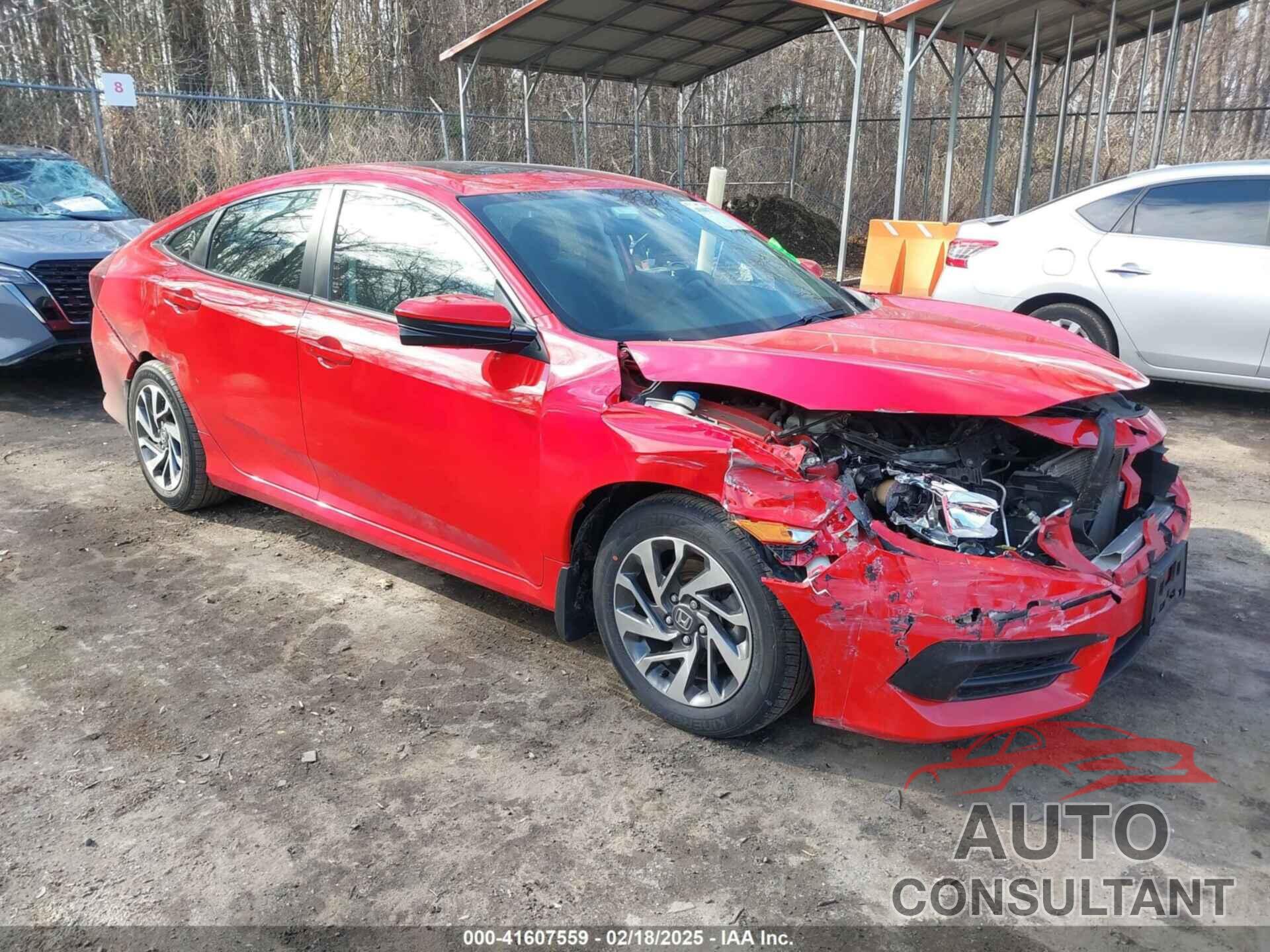 HONDA CIVIC 2018 - 2HGFC2F72JH551157