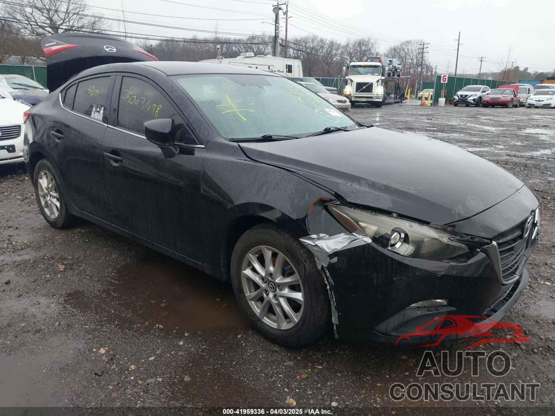 MAZDA MAZDA3 2016 - JM1BM1U79G1331576