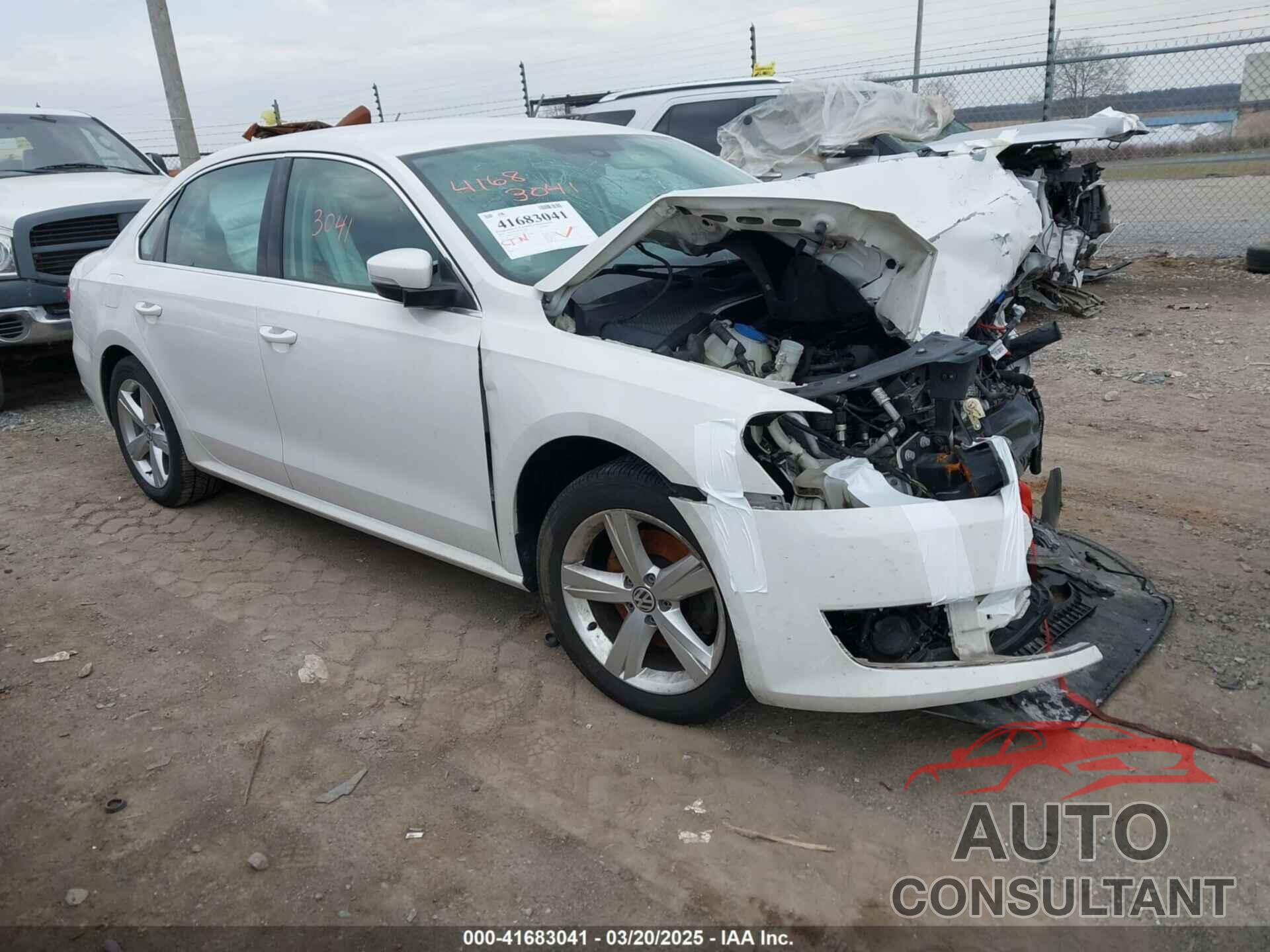 VOLKSWAGEN PASSAT 2015 - 1VWBT7A3XFC026398