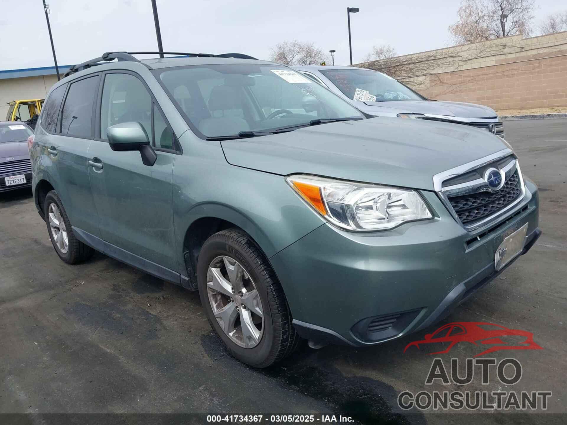 SUBARU FORESTER 2015 - JF2SJADC9FH820850