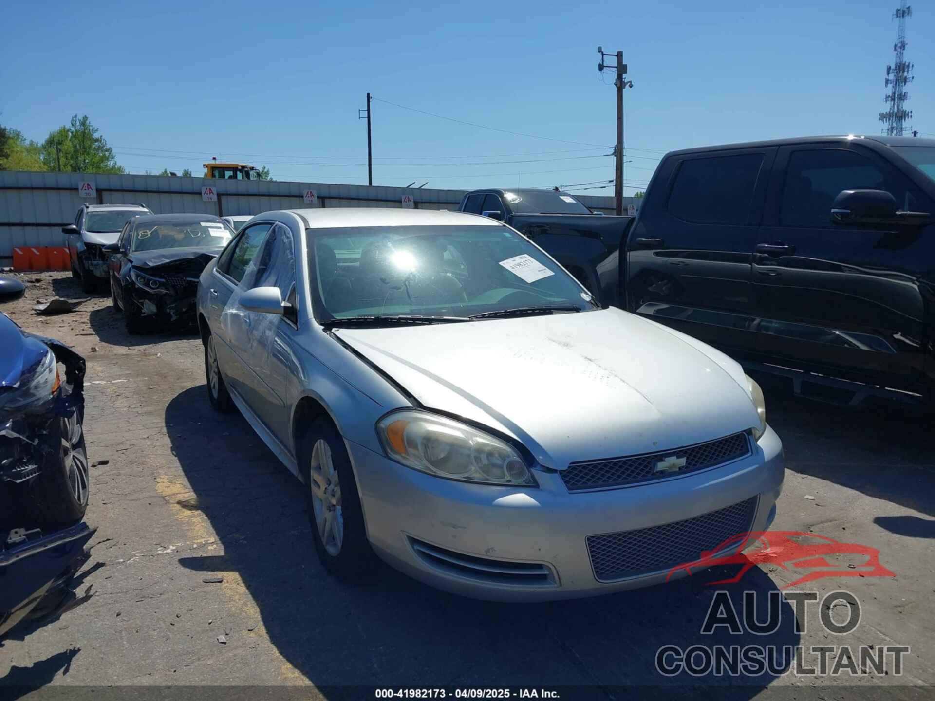 CHEVROLET IMPALA 2012 - 2G1WG5E30C1229351