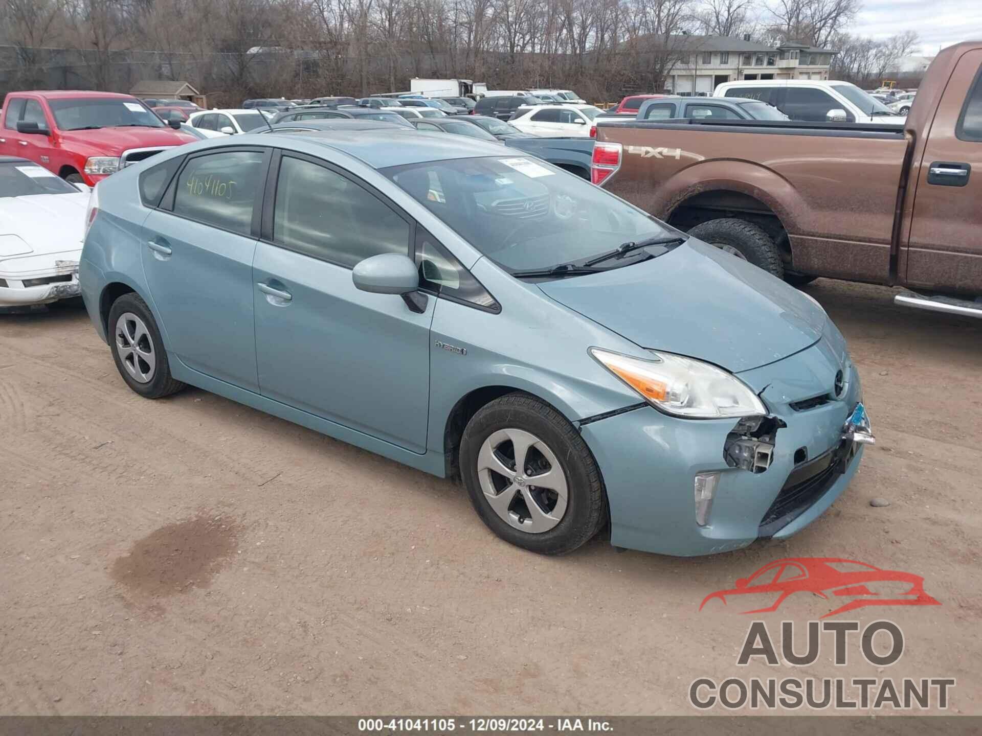 TOYOTA PRIUS 2013 - JTDKN3DU7D5649019