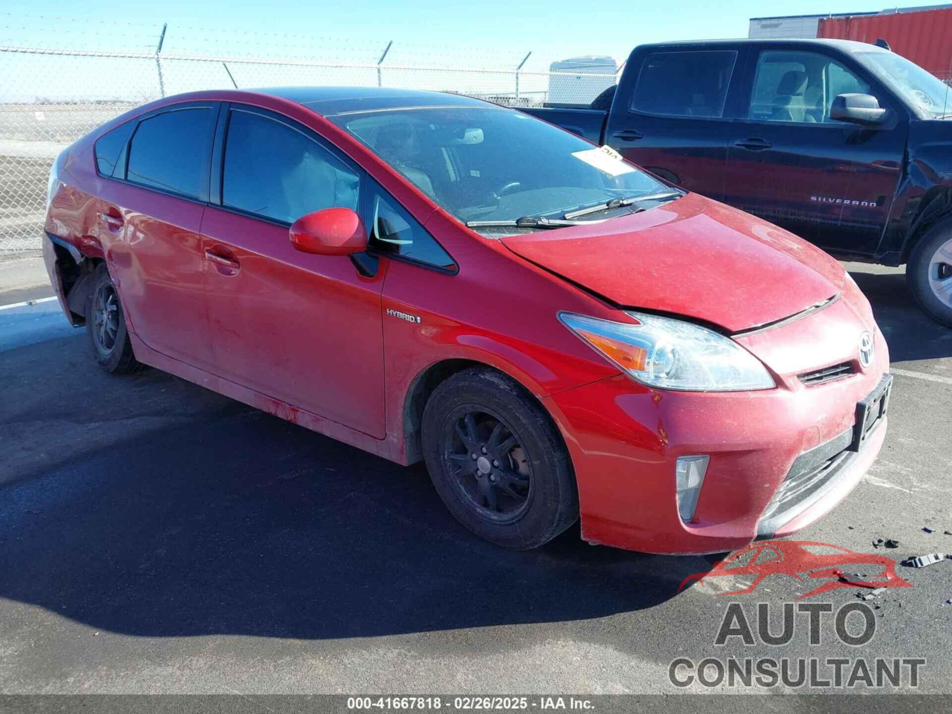 TOYOTA PRIUS 2015 - JTDKN3DU0F1869984