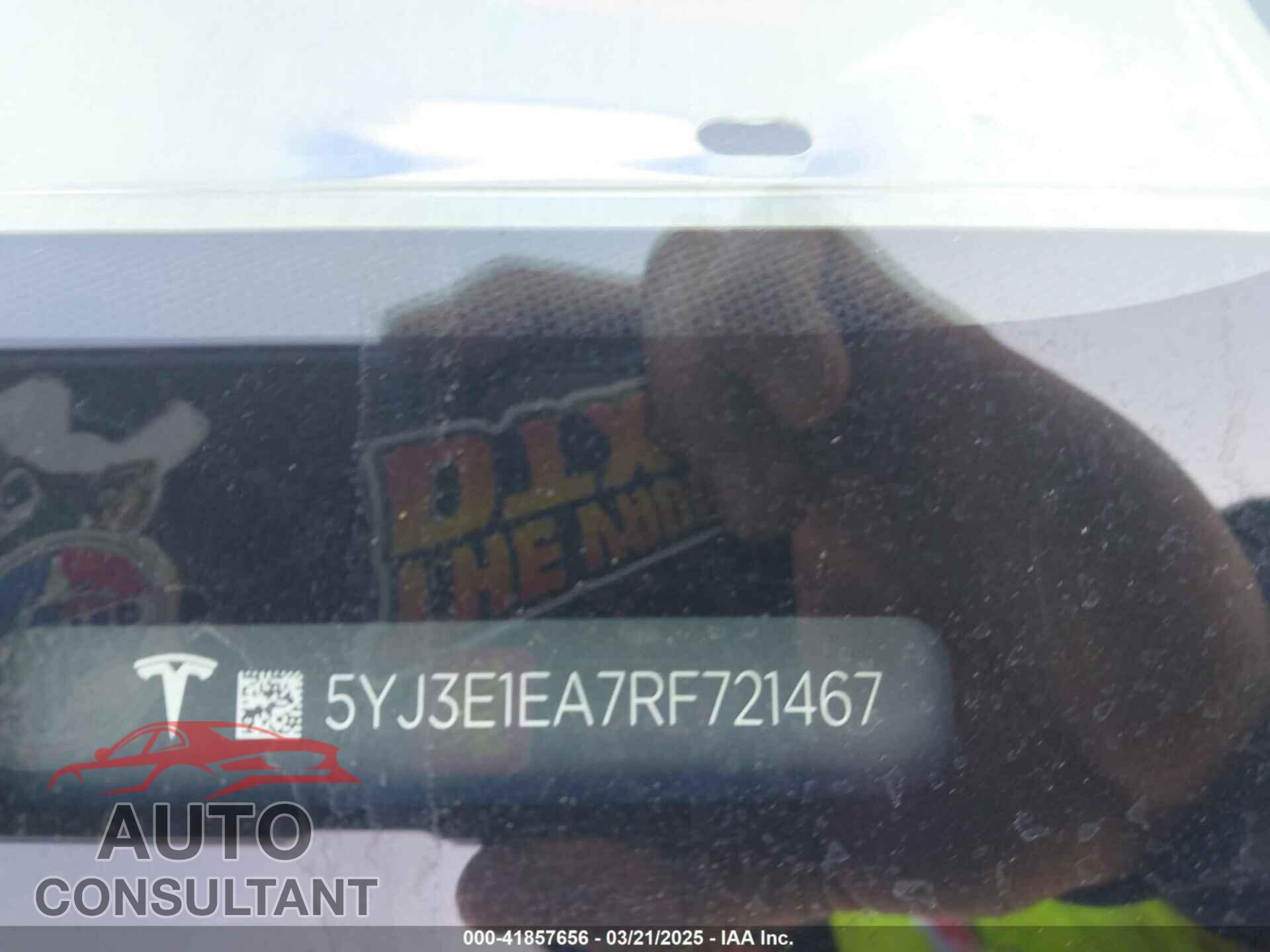 TESLA MODEL 3 2024 - 5YJ3E1EA7RF721467