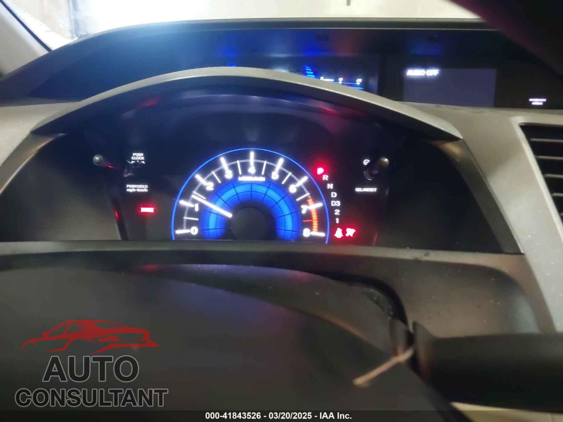 HONDA CIVIC 2012 - 19XFB2F58CE050272