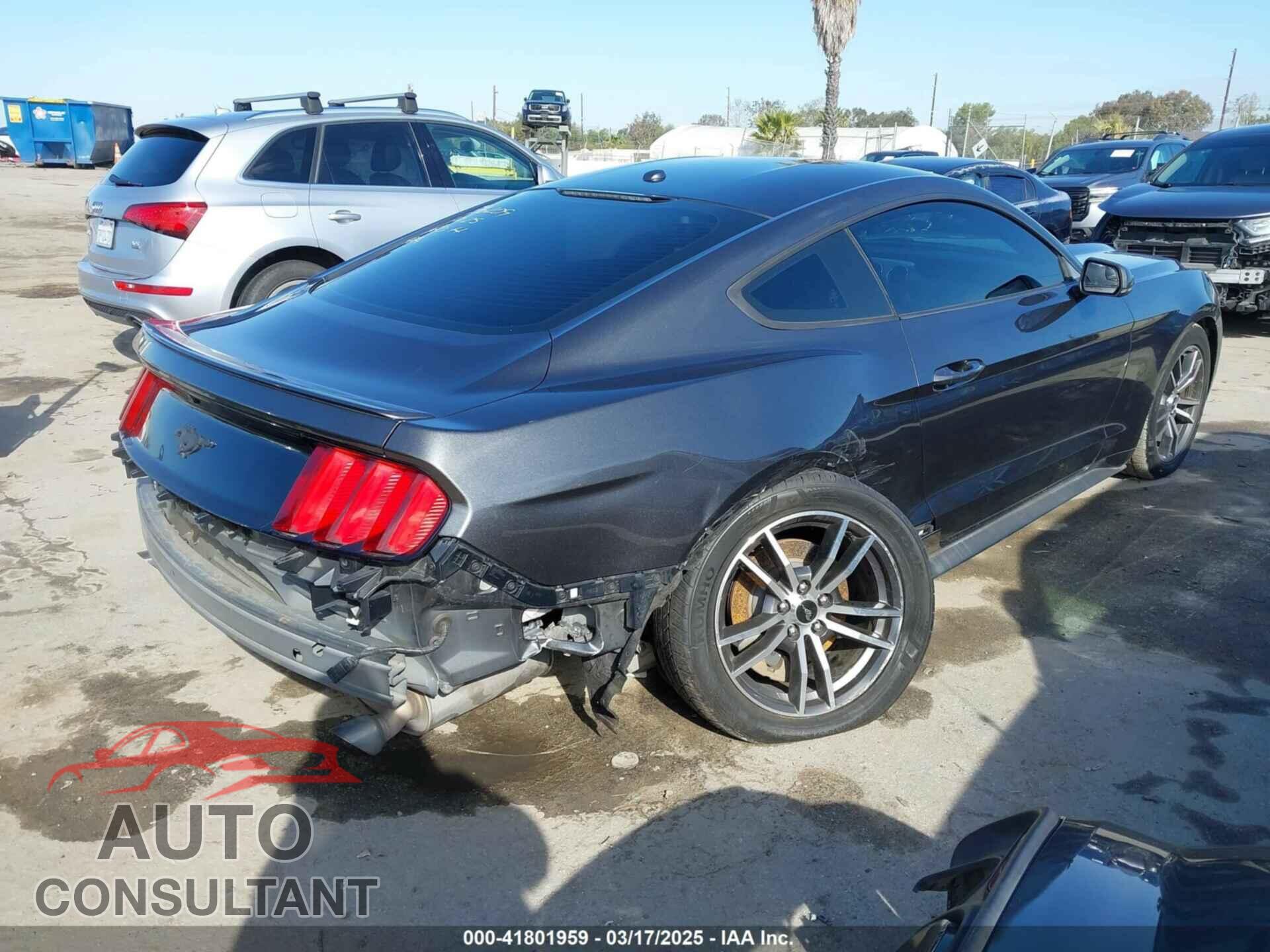 FORD MUSTANG 2017 - 1FA6P8TH4H5266440