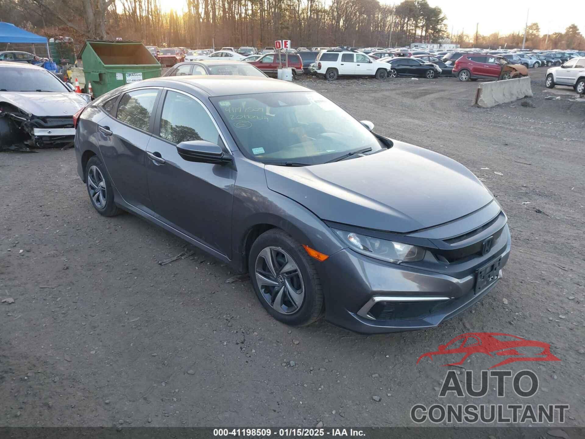 HONDA CIVIC 2020 - 2HGFC2F60LH596429