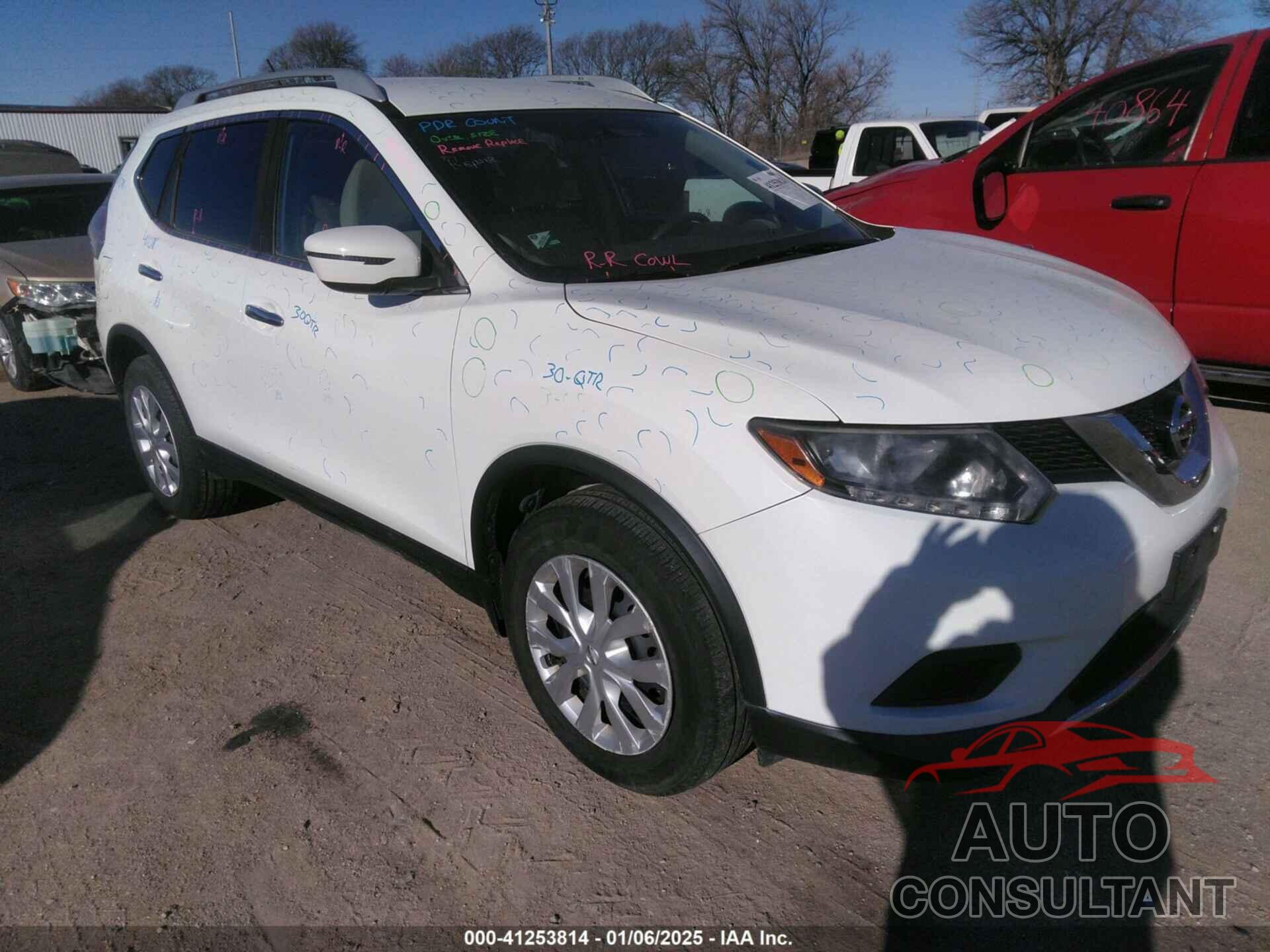 NISSAN ROGUE 2016 - 5N1AT2MM4GC924319