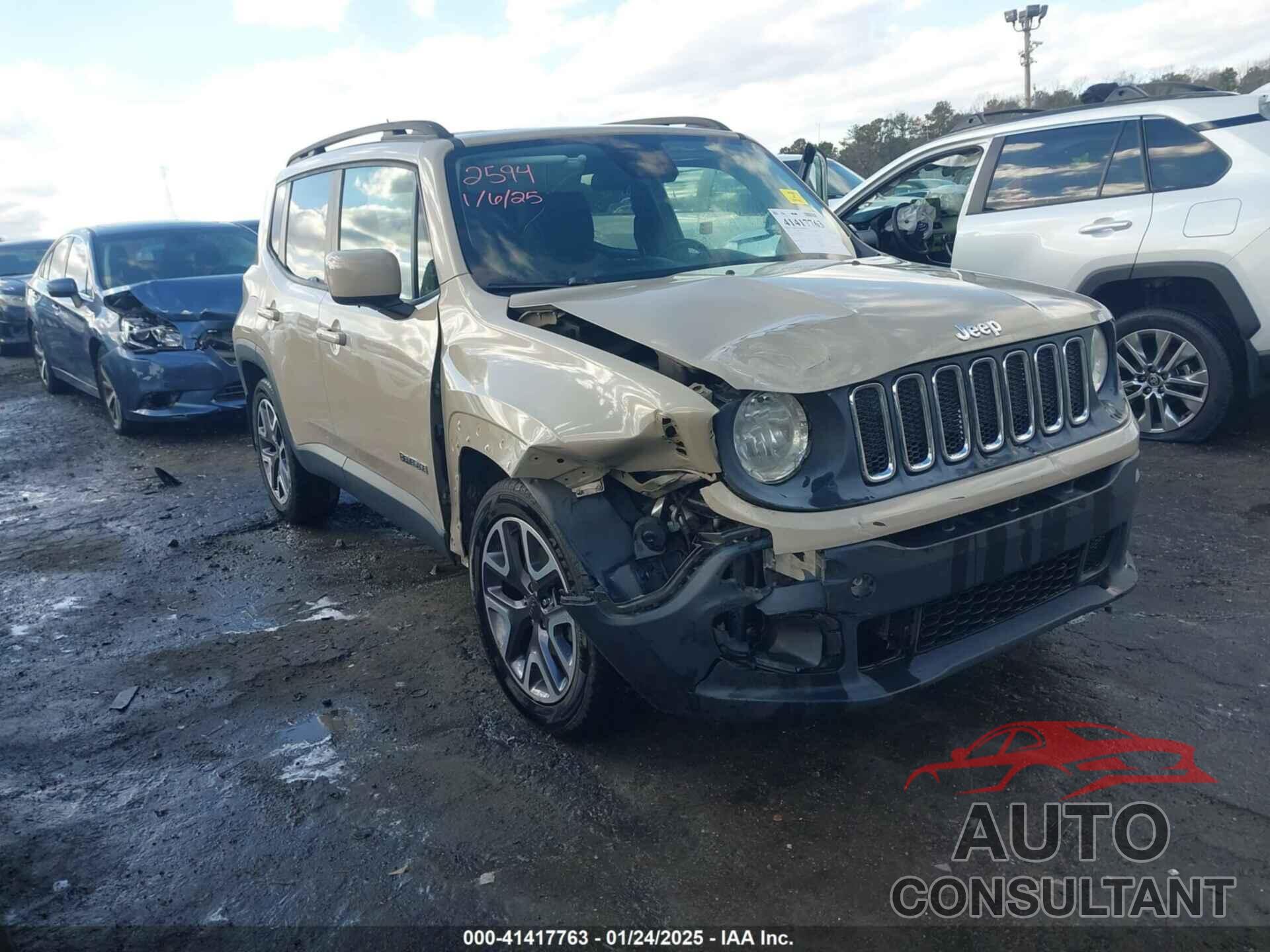 JEEP RENEGADE 2015 - ZACCJABT3FPC12594