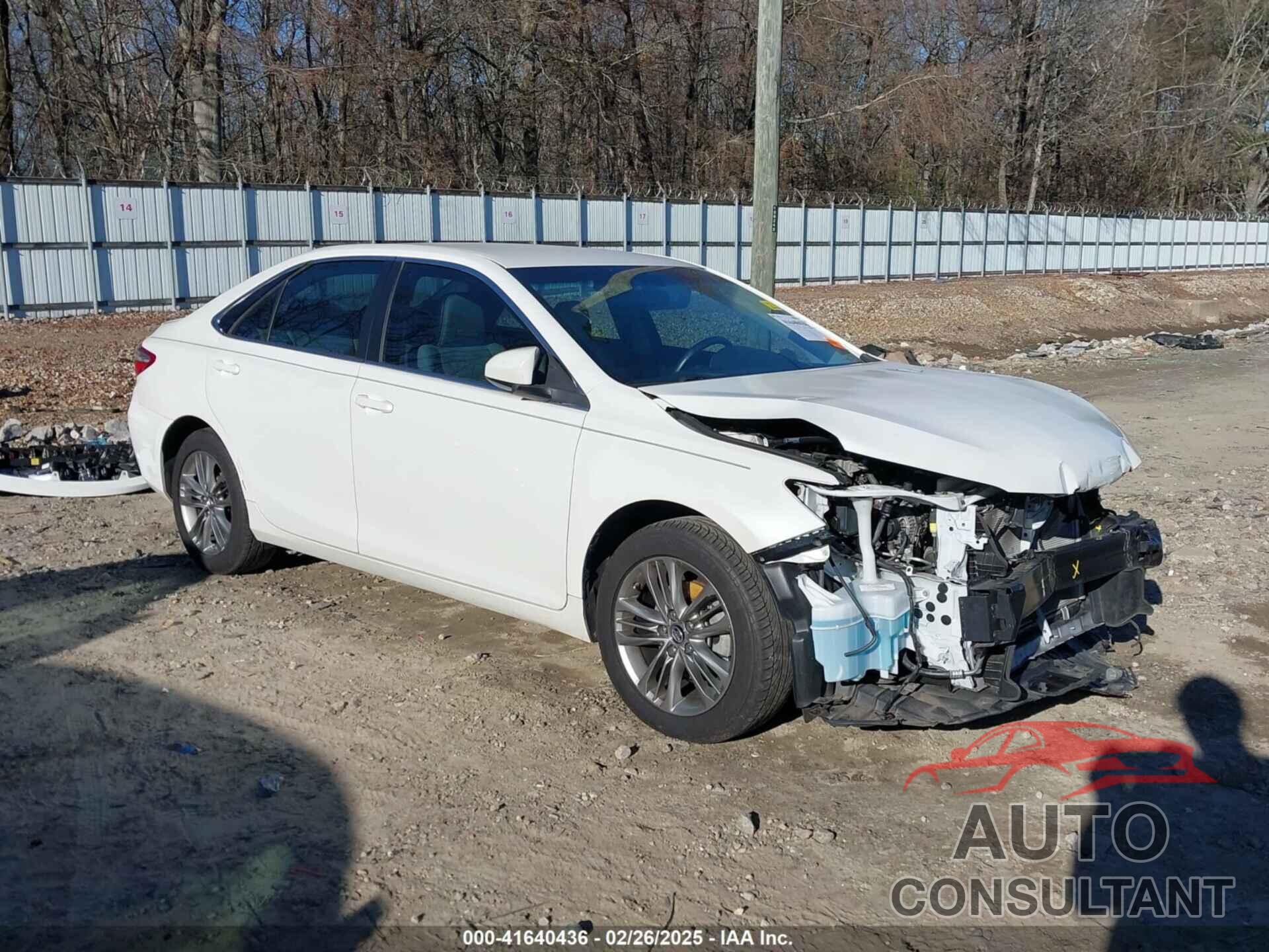 TOYOTA CAMRY 2017 - 4T1BF1FK7HU363224