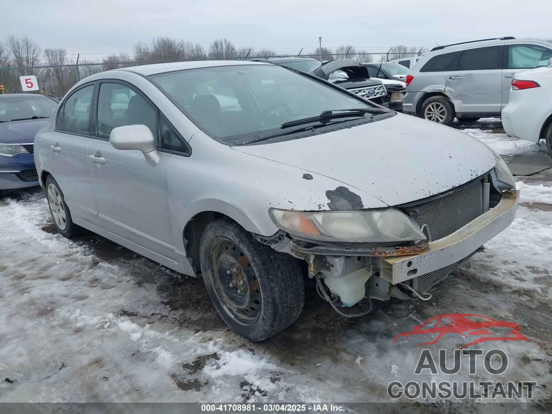 HONDA CIVIC 2011 - 2HGFA1F54BH520203