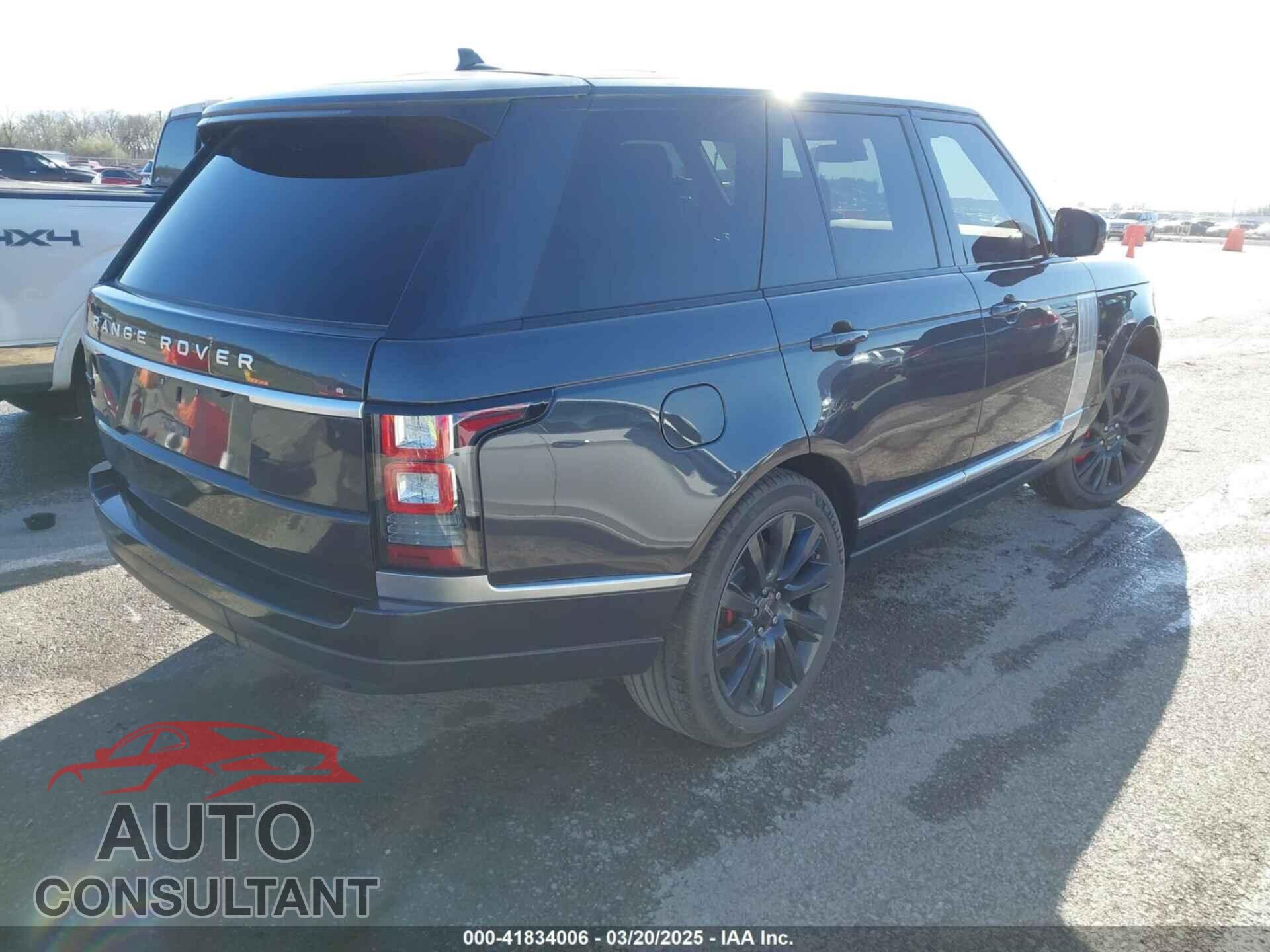 LAND ROVER RANGE ROVER 2016 - SALGS2EF9GA317029