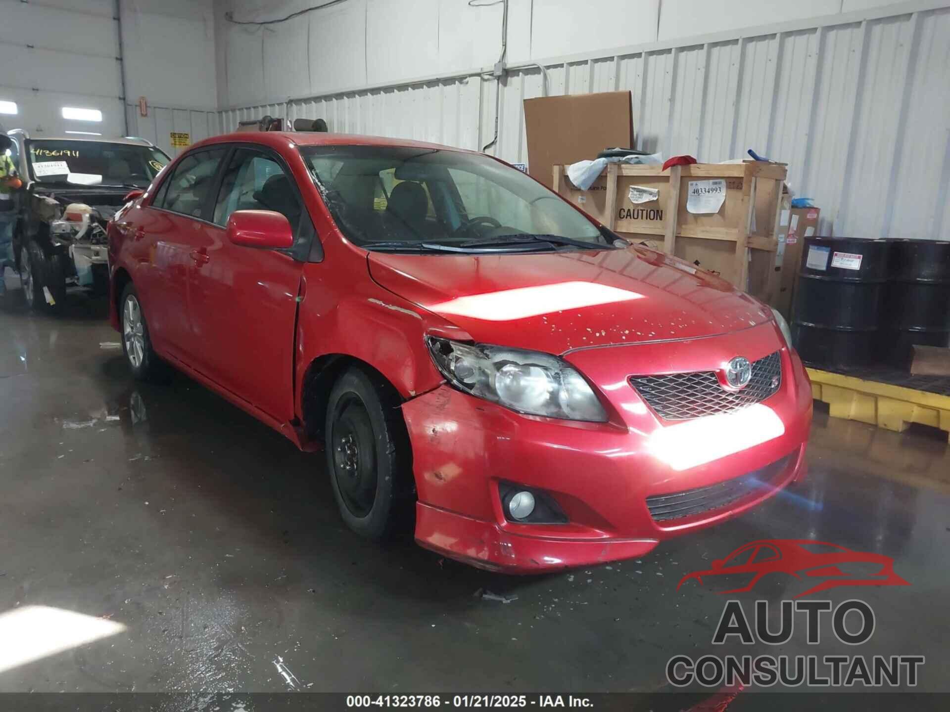 TOYOTA COROLLA 2010 - 1NXBU4EE9AZ272822