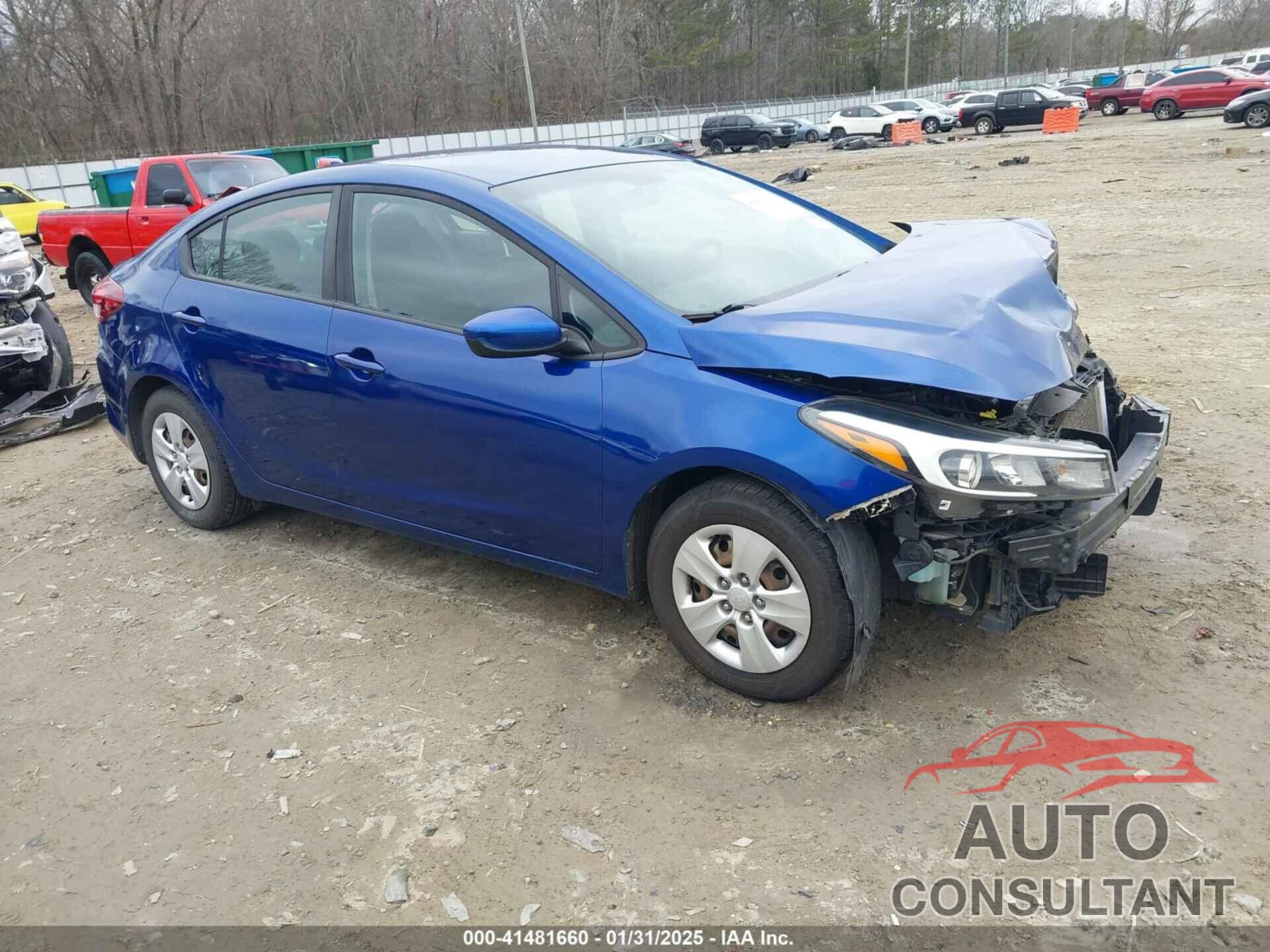 KIA FORTE 2017 - 3KPFK4A74HE129045