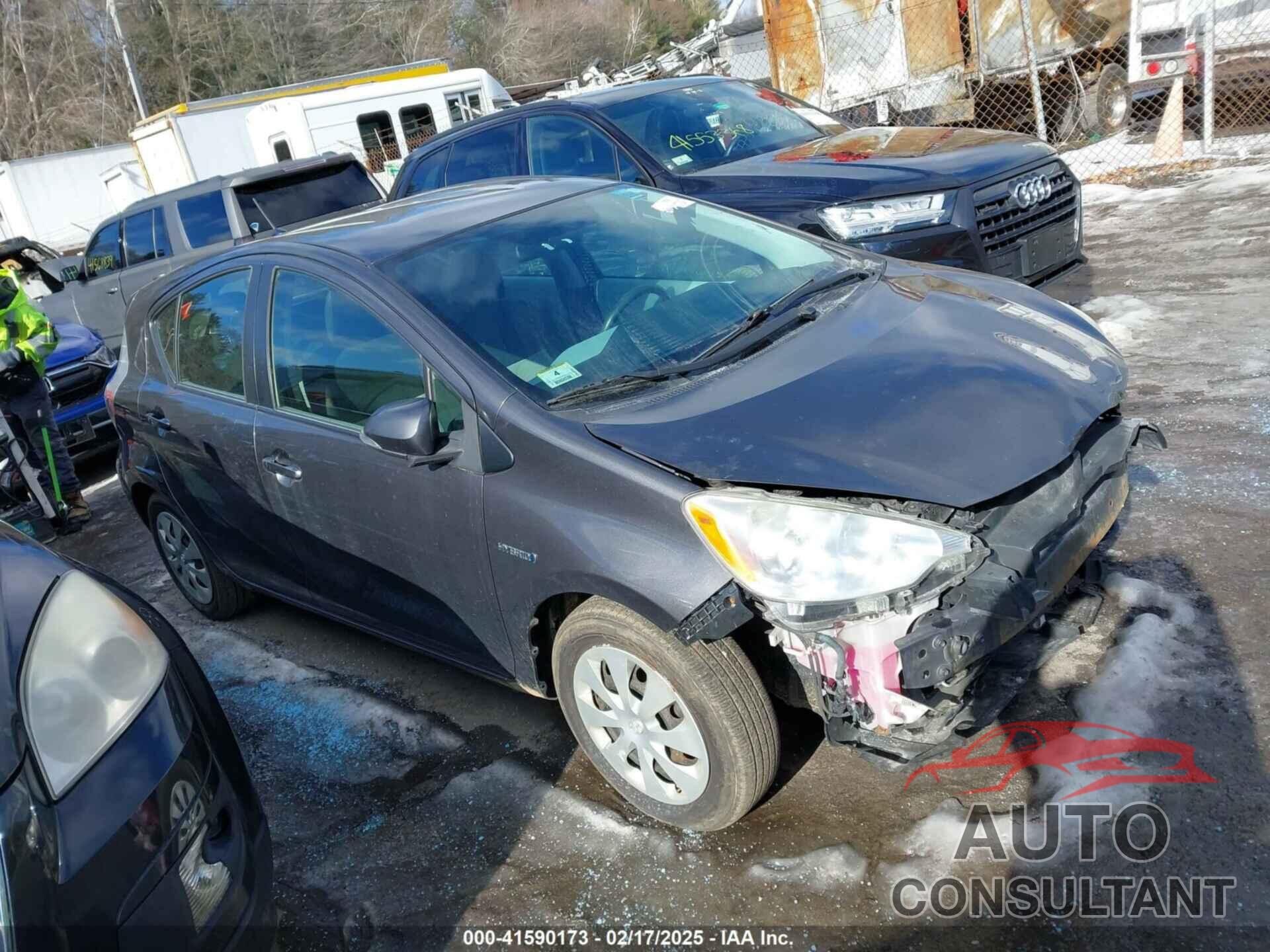 TOYOTA PRIUS C 2012 - JTDKDTB31C1506716