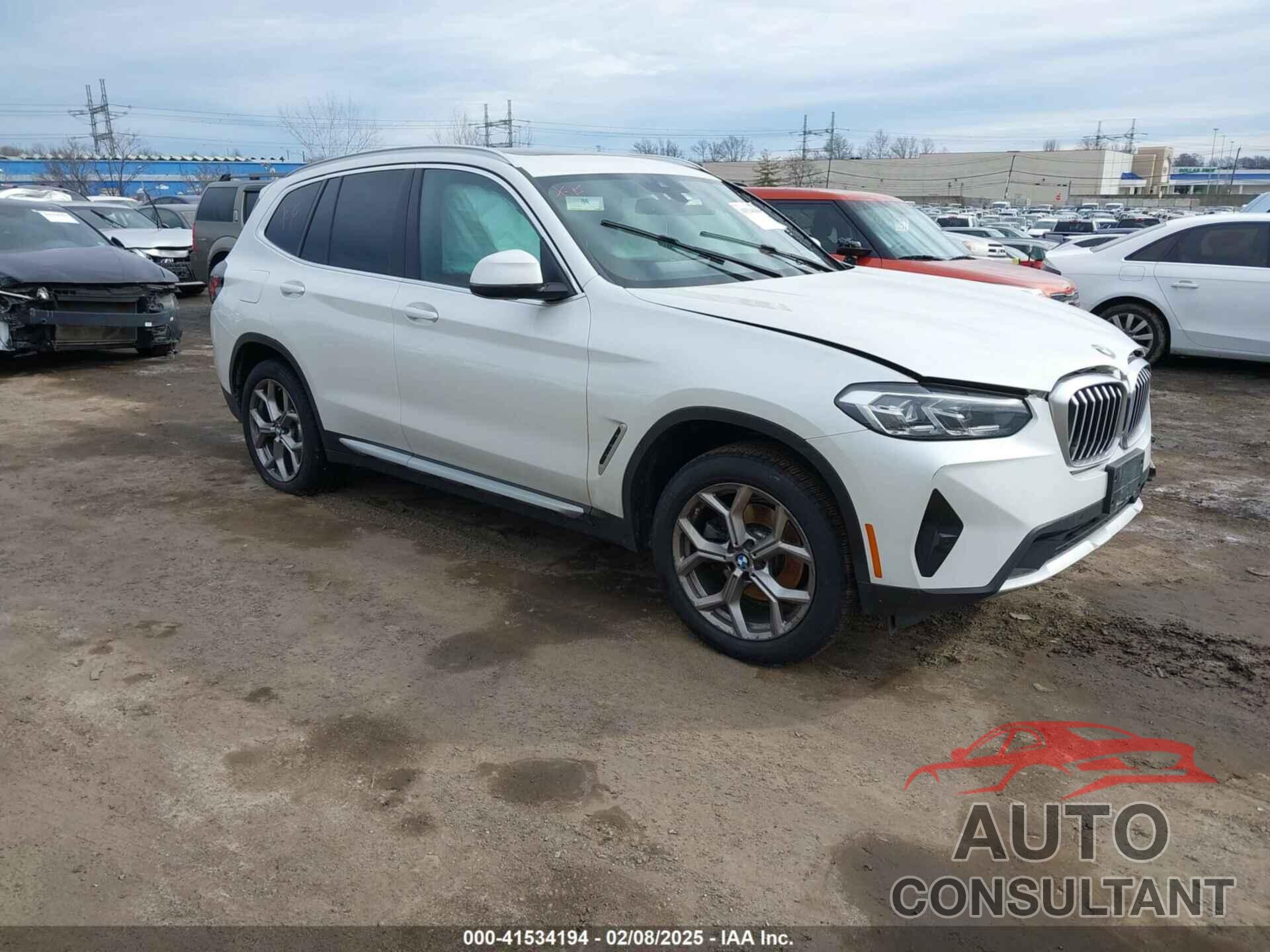 BMW X3 2022 - 5UX53DP02N9M89058