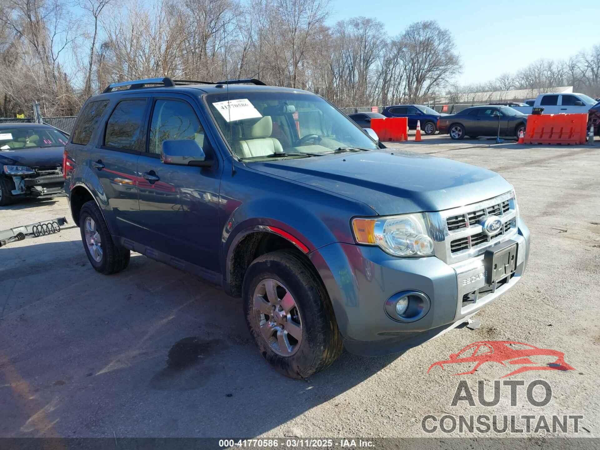FORD ESCAPE 2011 - 1FMCU0E70BKB03218
