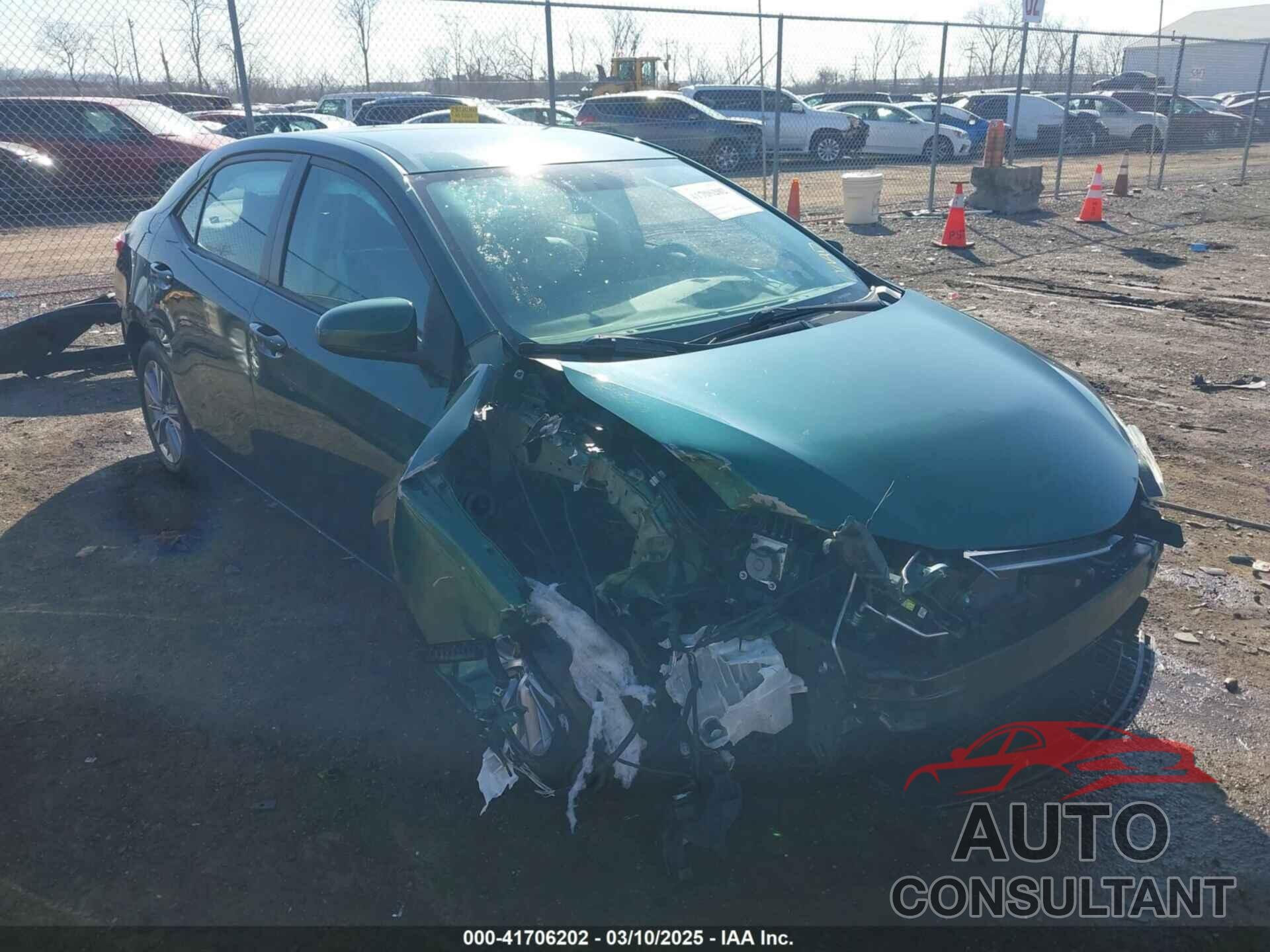 TOYOTA COROLLA 2015 - 2T1BURHE4FC242032