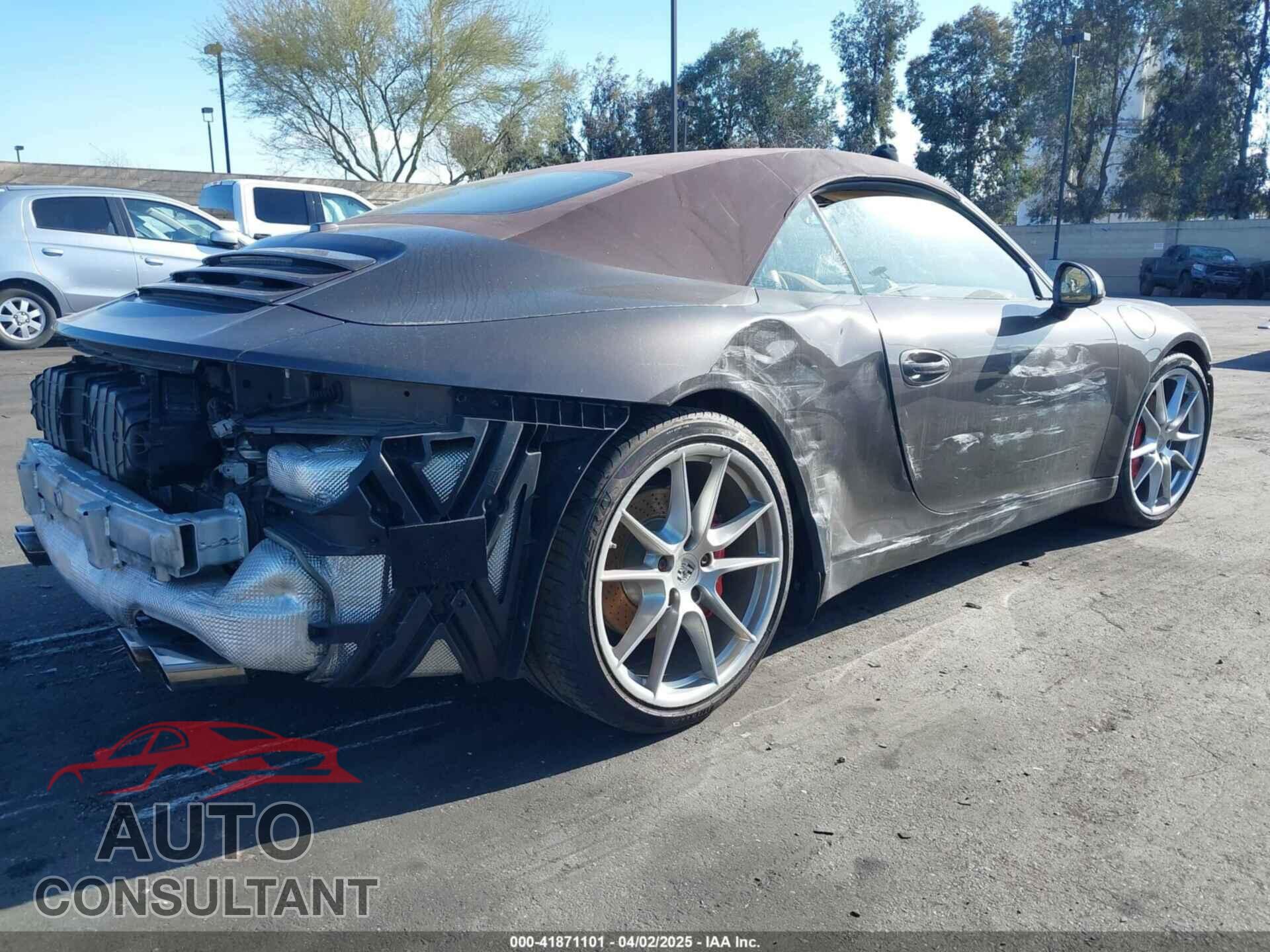 PORSCHE 911 2012 - WP0CB2A98CS154934