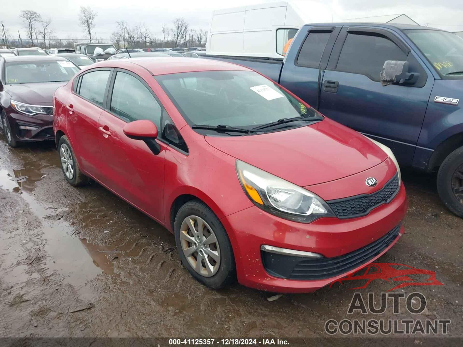 KIA RIO 2017 - KNADM4A36H6035539