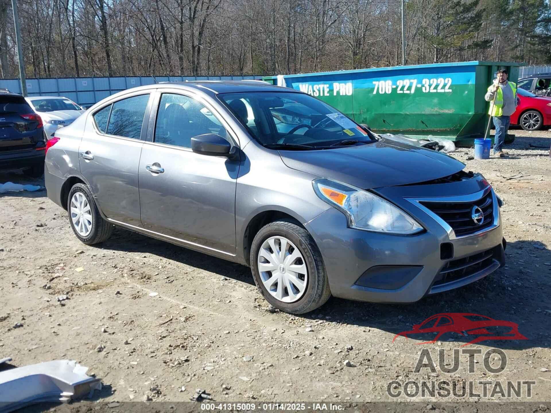 NISSAN VERSA 2016 - 3N1CN7AP8GL905606