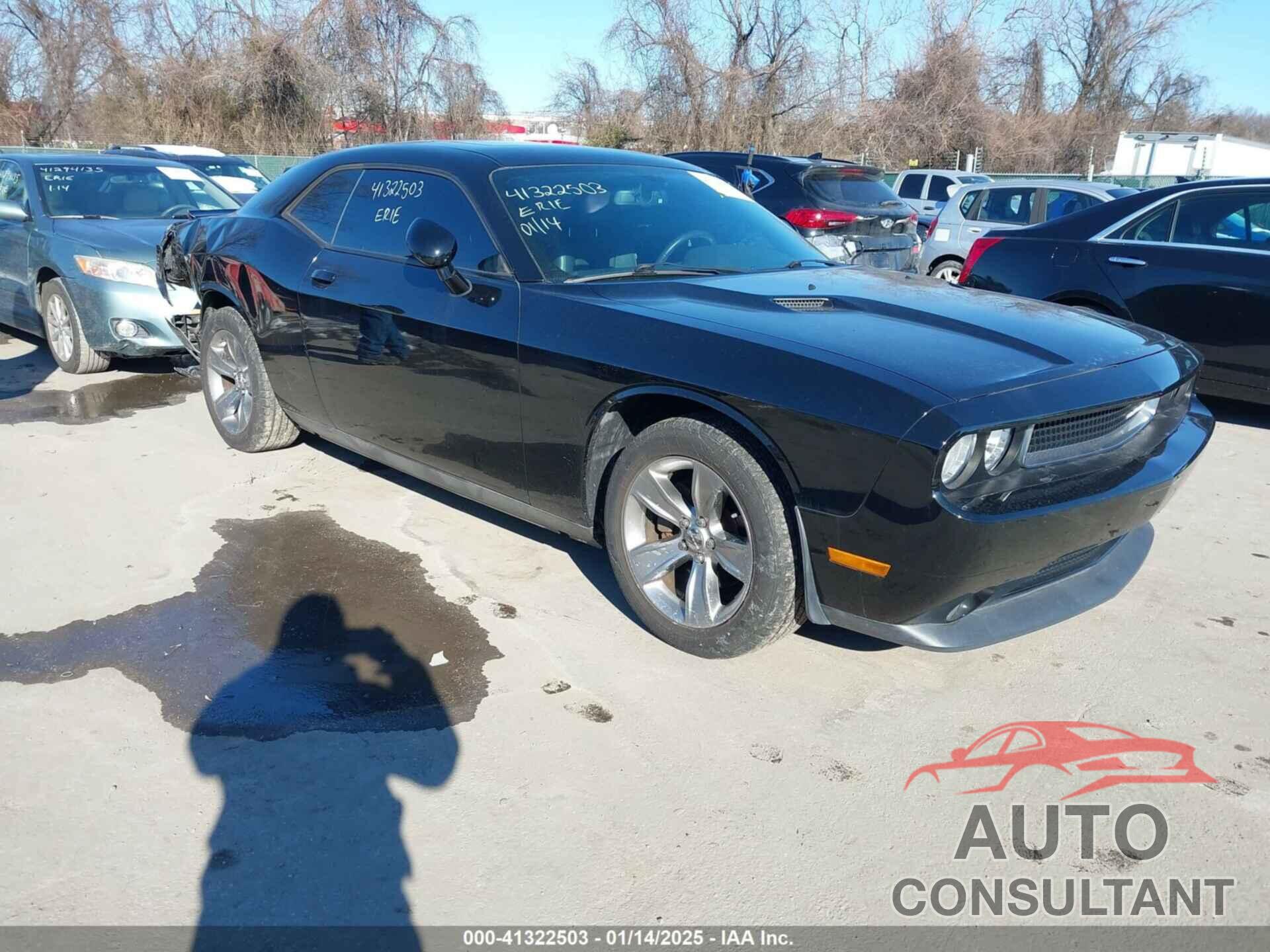 DODGE CHALLENGER 2012 - 2C3CDYAG8CH228389