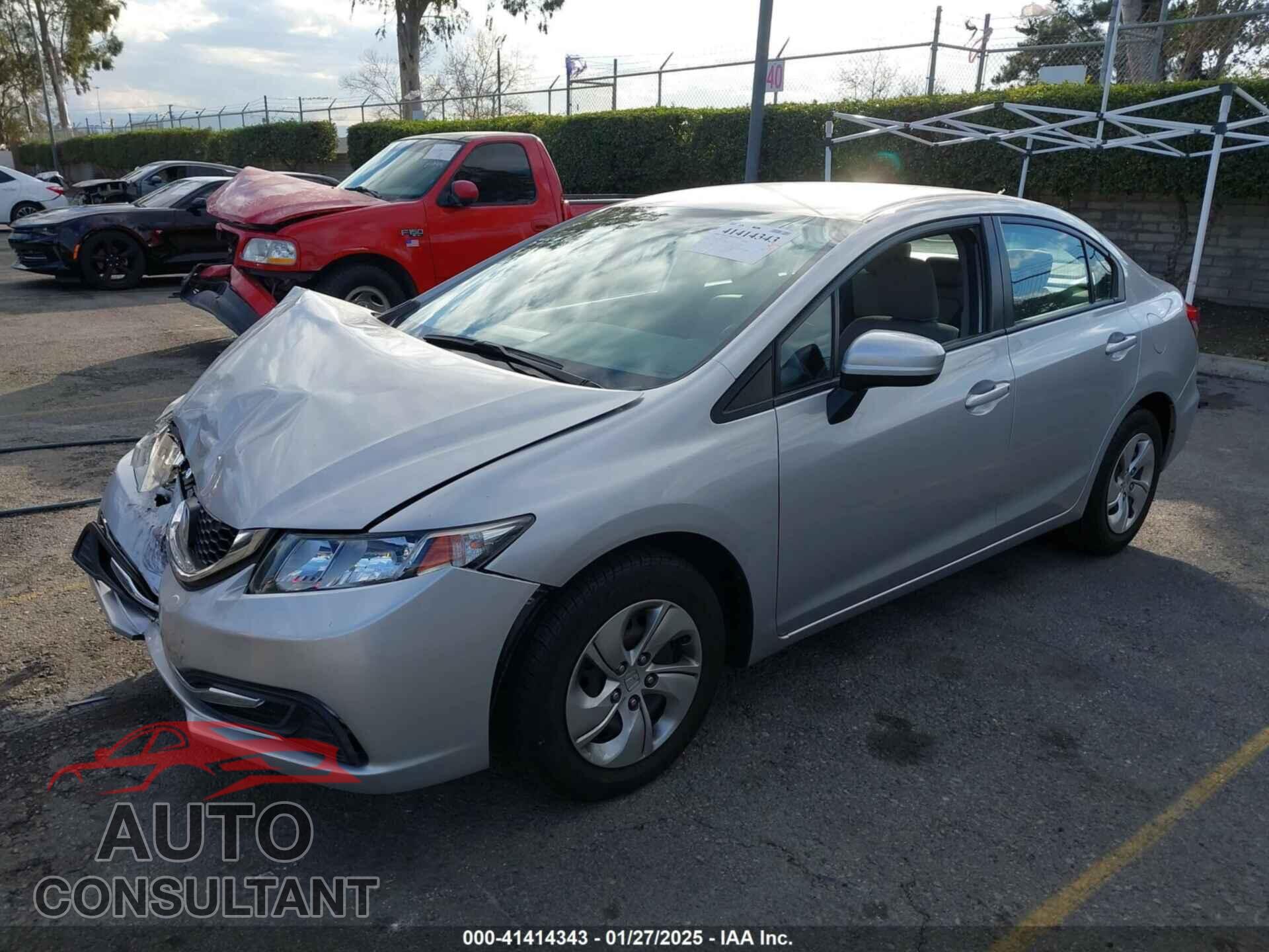 HONDA CIVIC 2014 - 19XFB2F57EE232709