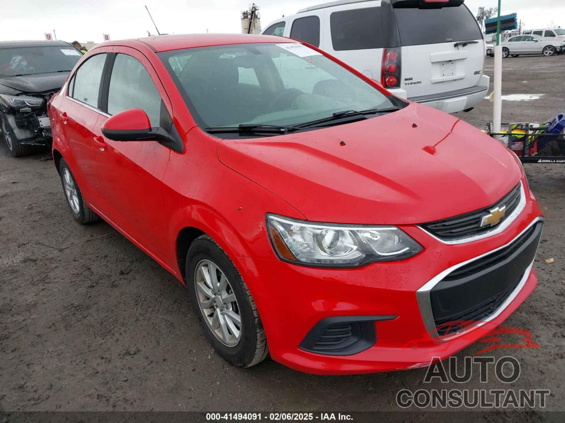 CHEVROLET SONIC 2018 - 1G1JD5SH6J4137892