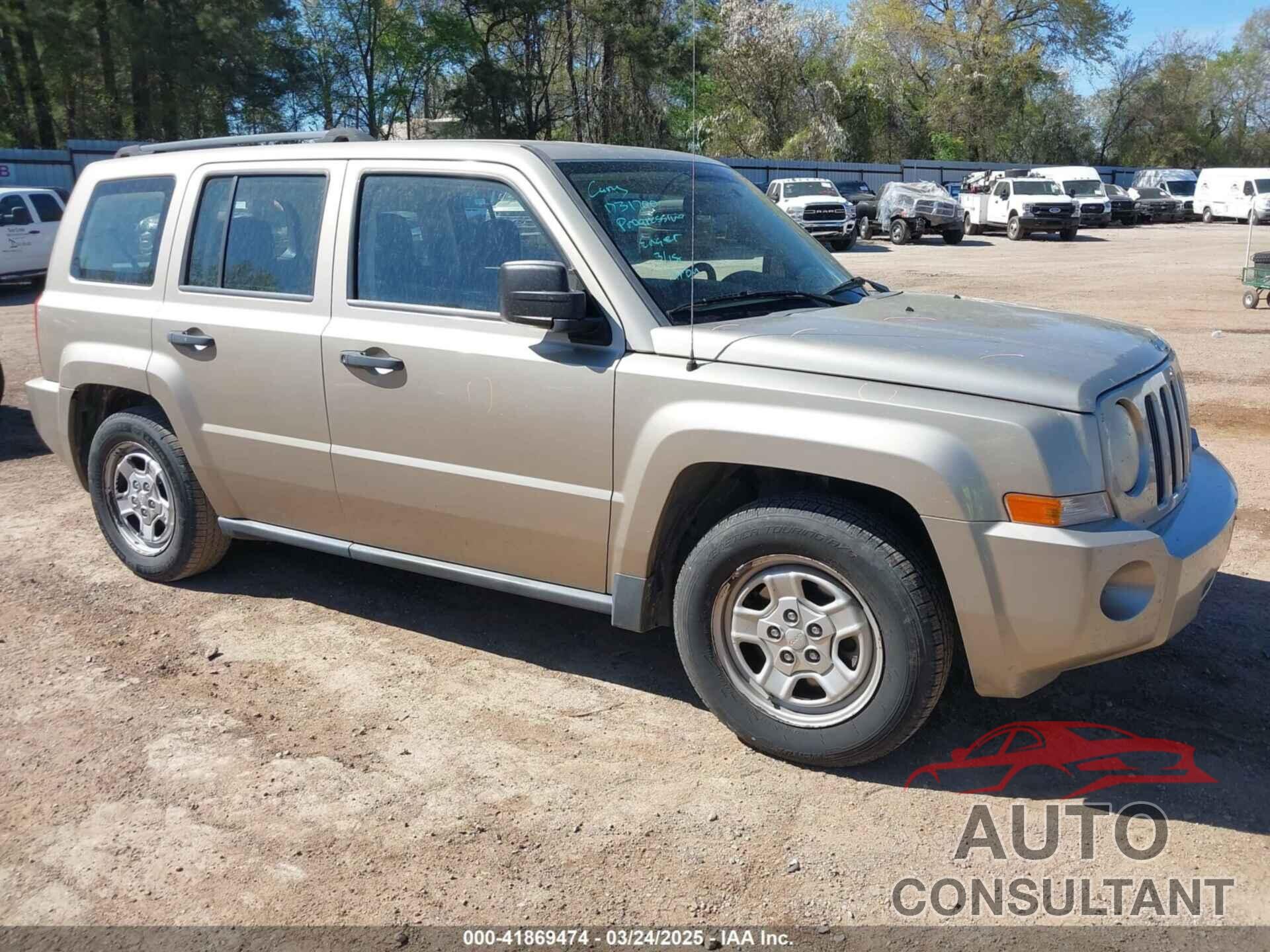 JEEP PATRIOT 2009 - 1J4FT28A49D155628