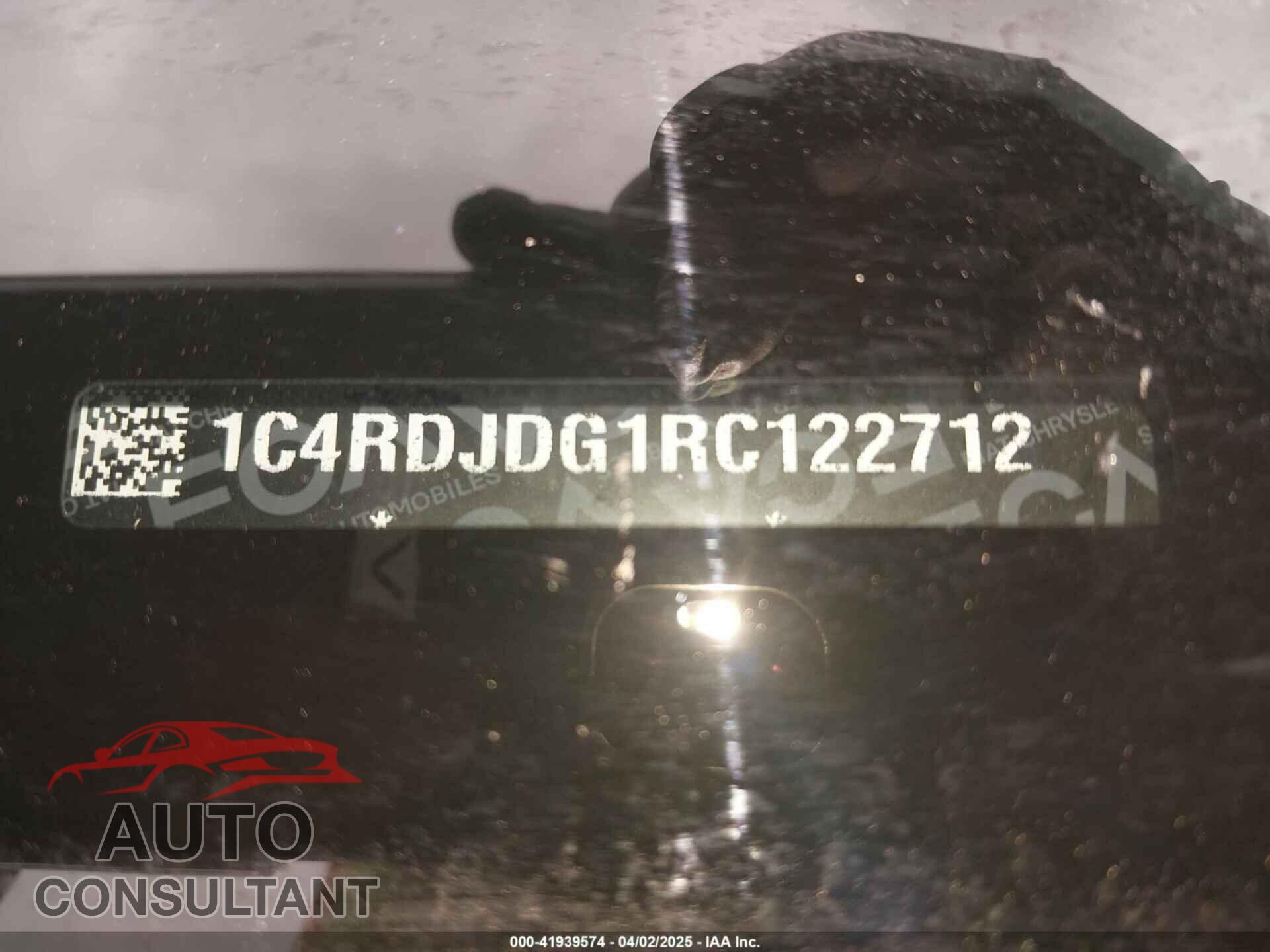 DODGE DURANGO 2024 - 1C4RDJDG1RC122712