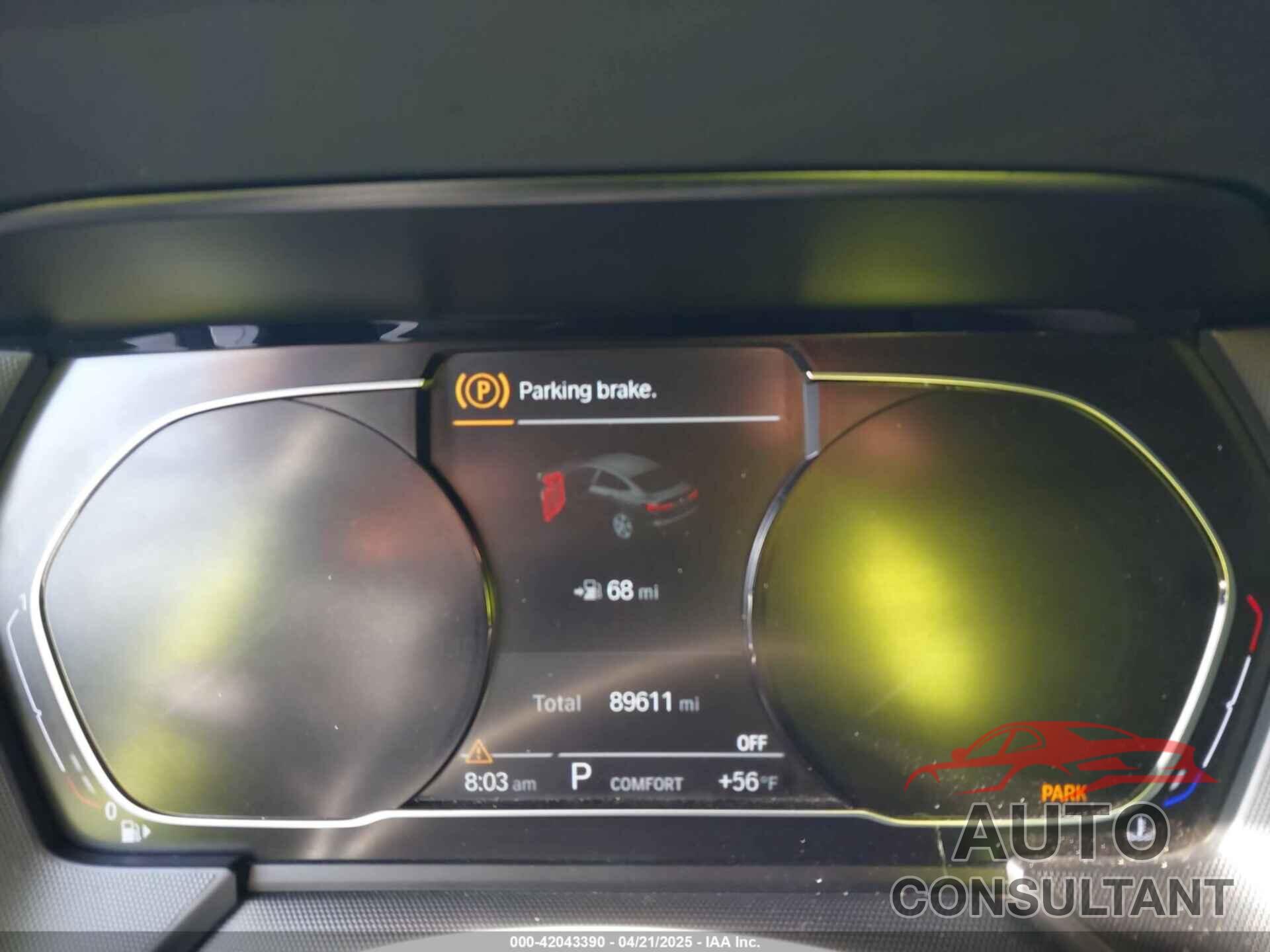BMW 228I GRAN COUPE 2021 - WBA53AK09M7H30650
