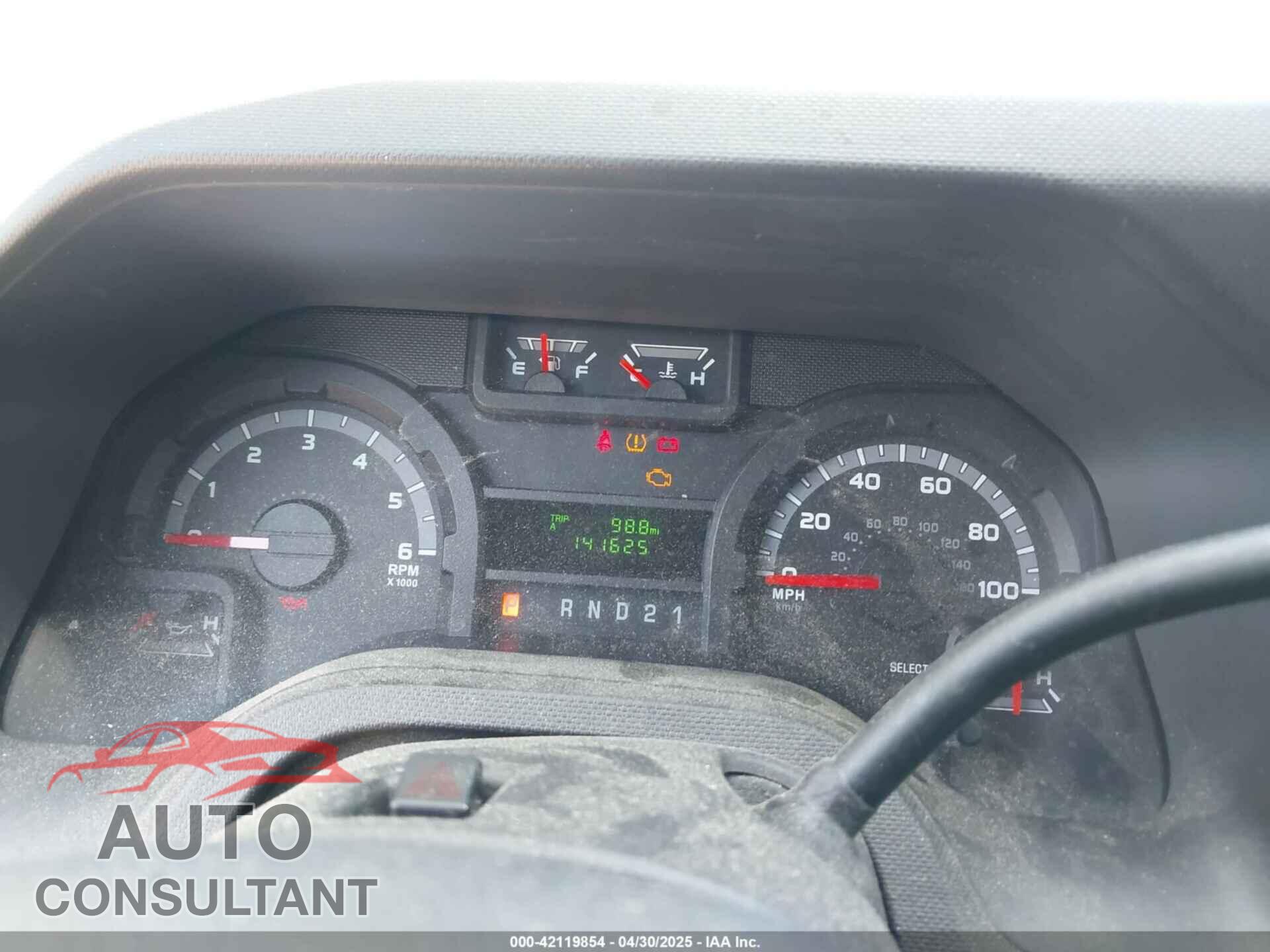 FORD E-150 2012 - 1FTNE1EWXCDA09215