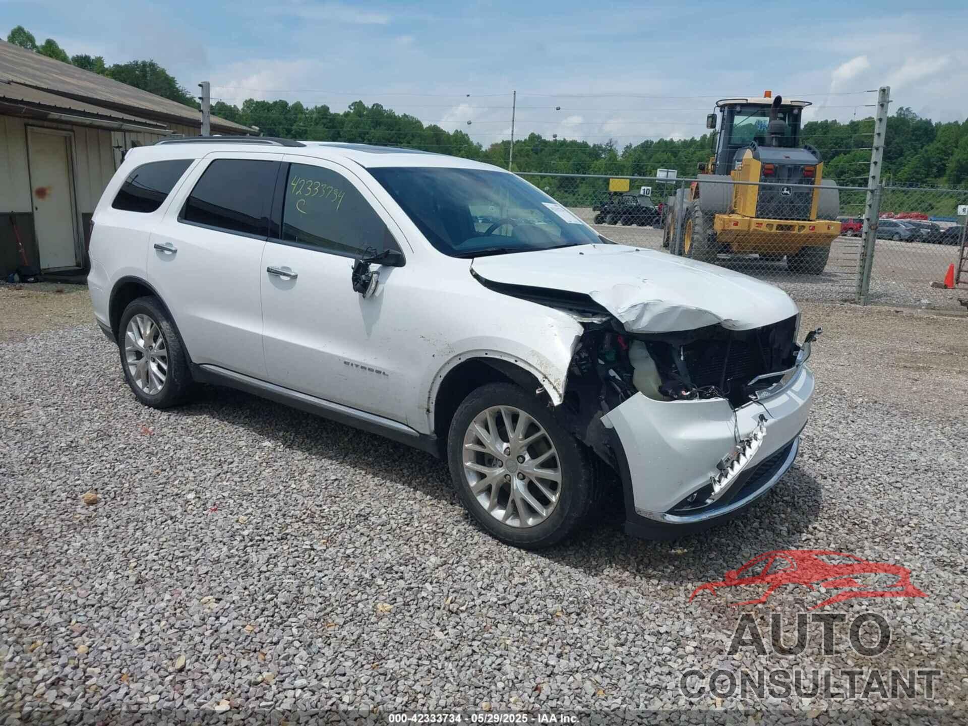 DODGE DURANGO 2015 - 1C4RDJEG7FC917869