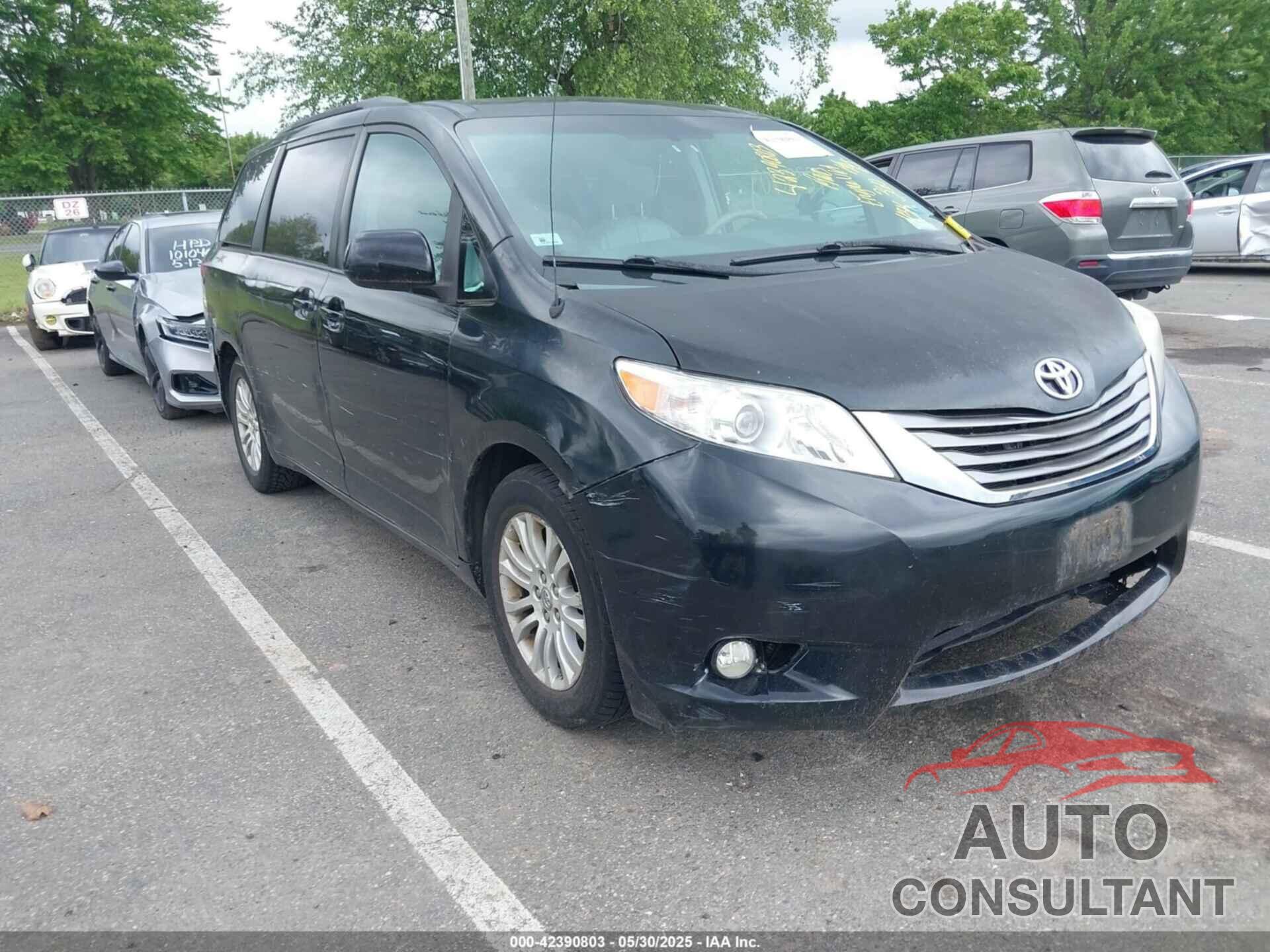 TOYOTA SIENNA 2012 - 5TDYK3DC3CS255214