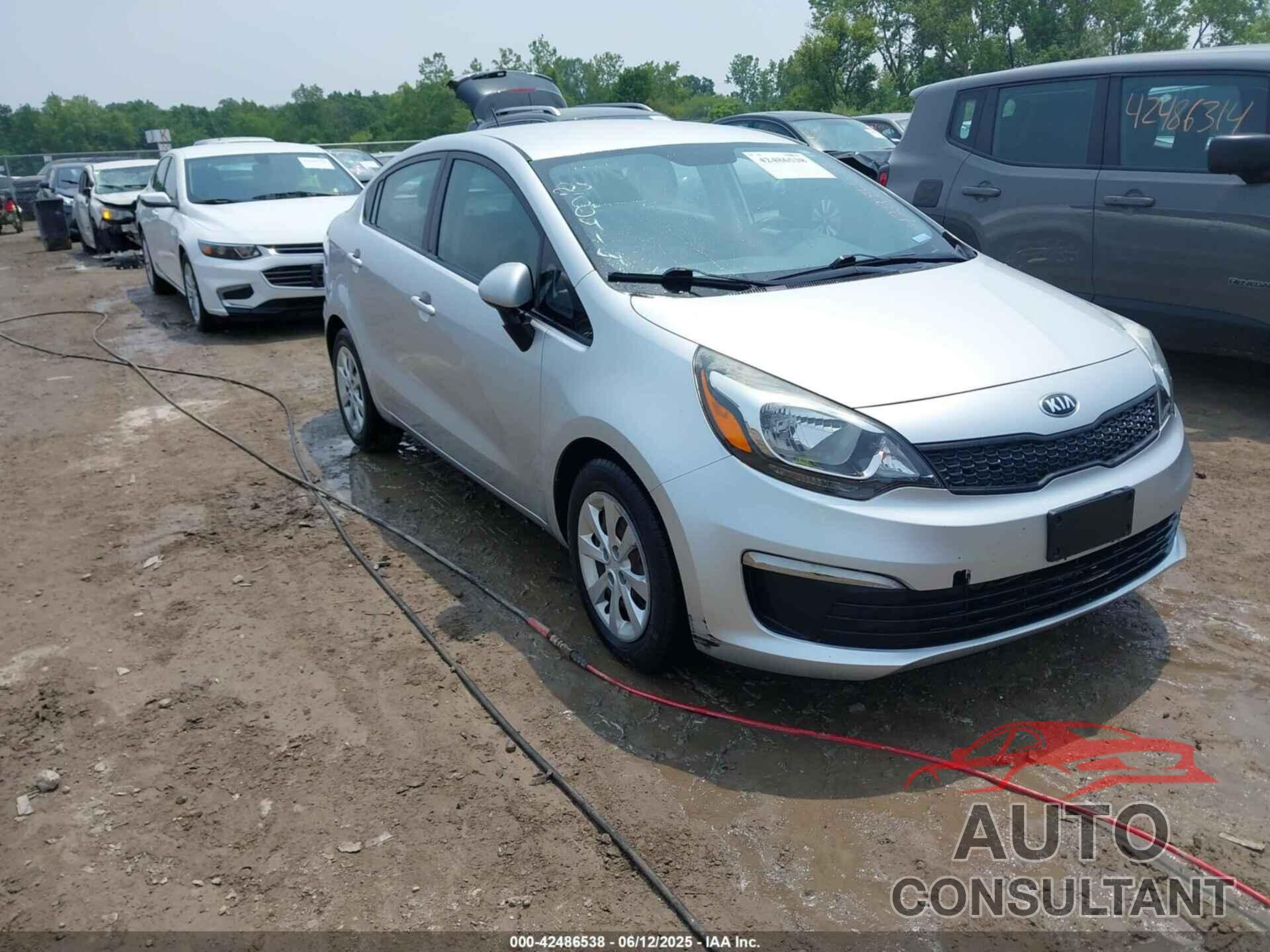 KIA RIO 2016 - KNADM4A3XG6574325