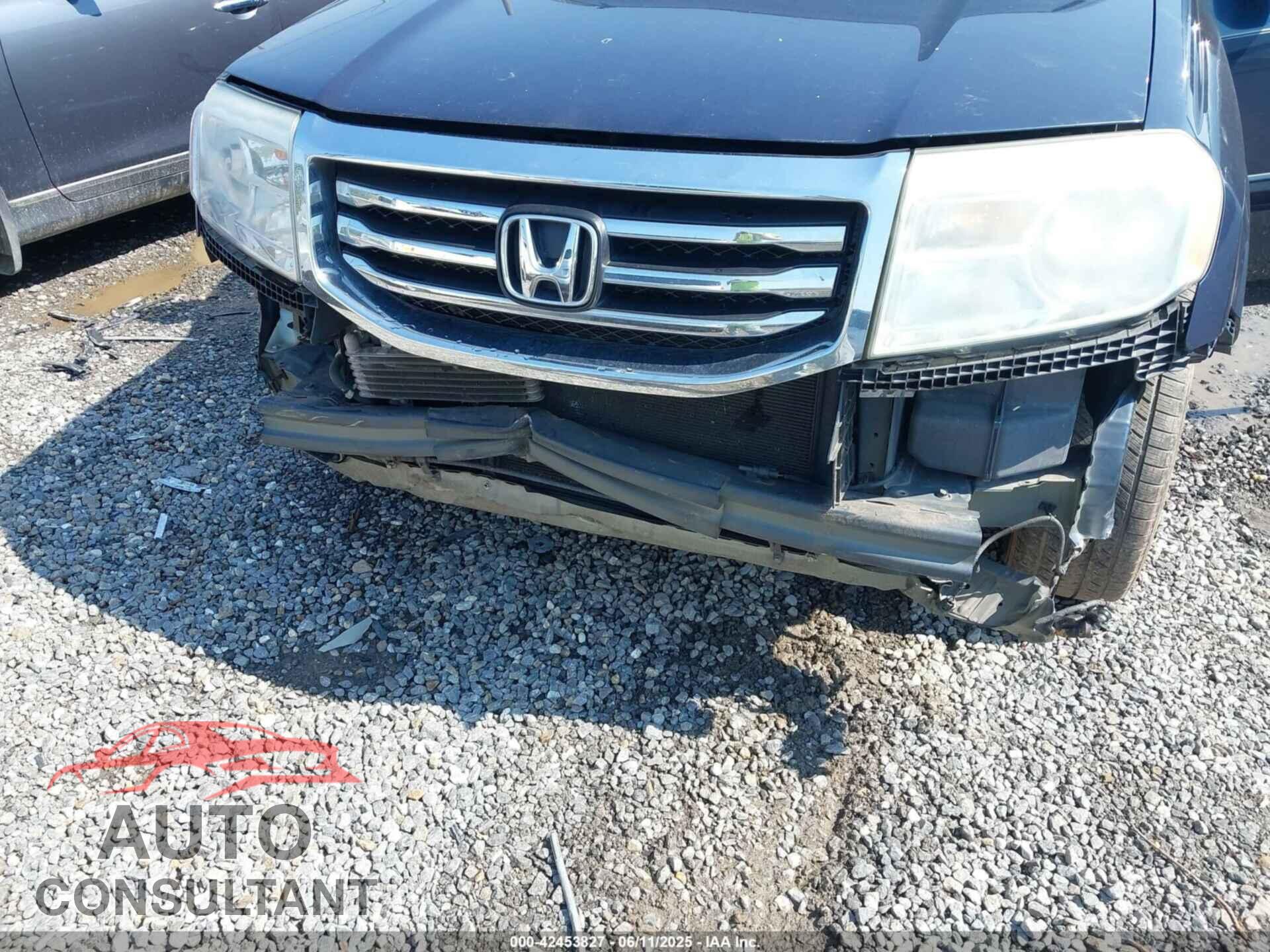 HONDA PILOT 2012 - 5FNYF4H55CB031937
