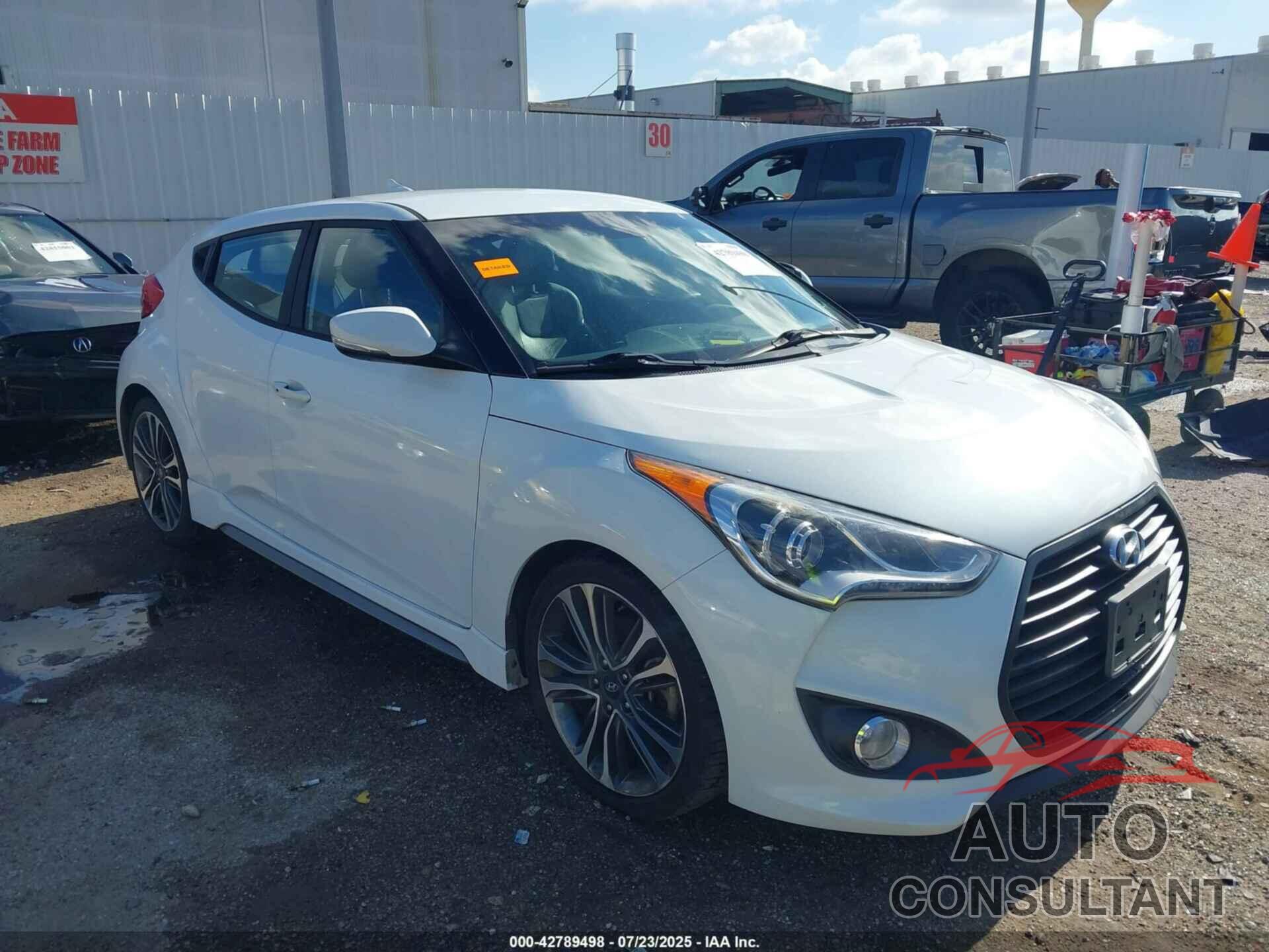 HYUNDAI VELOSTER 2016 - KMHTC6AE4GU289464