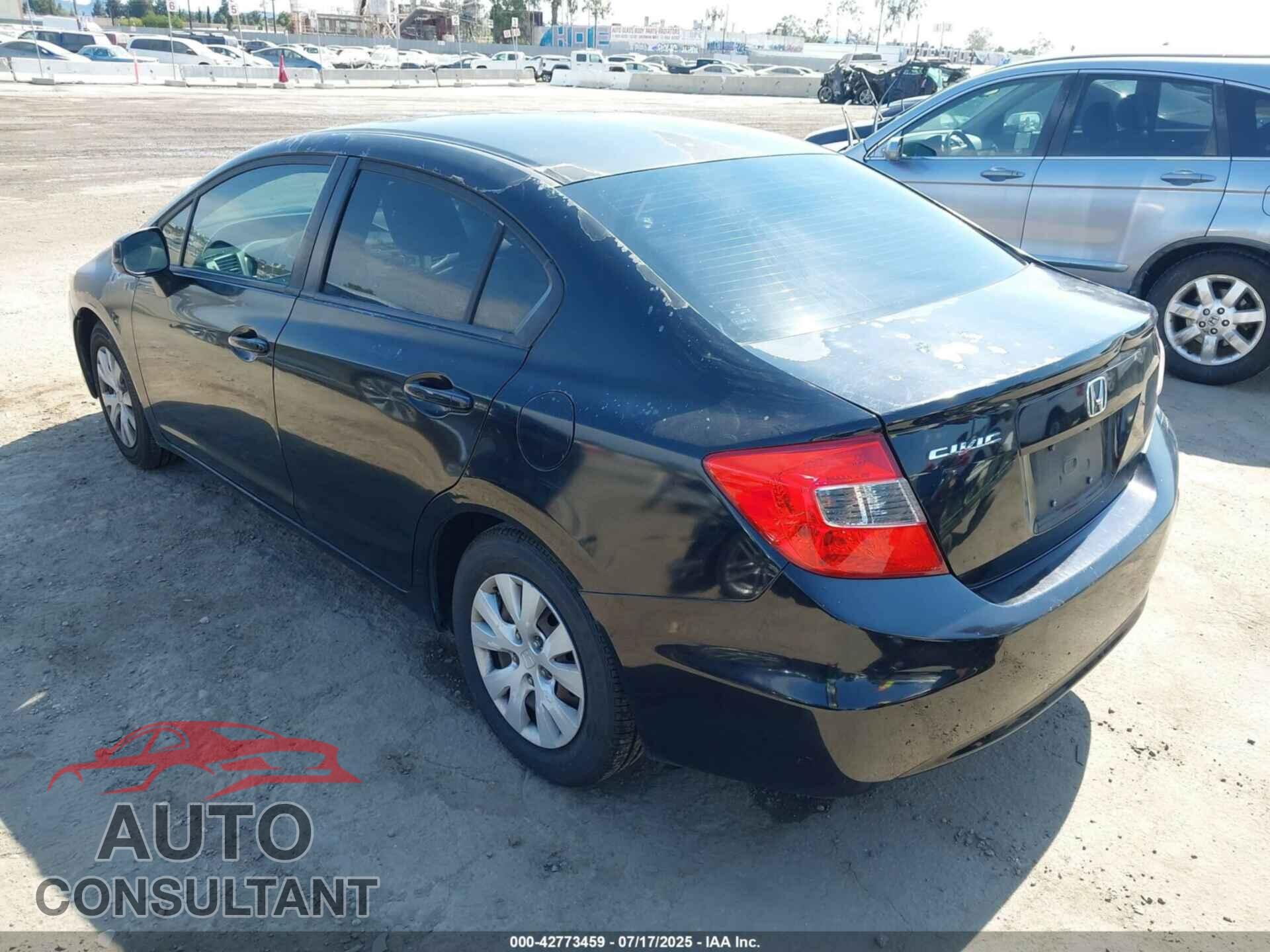 HONDA CIVIC 2012 - 2HGFB2F53CH518043