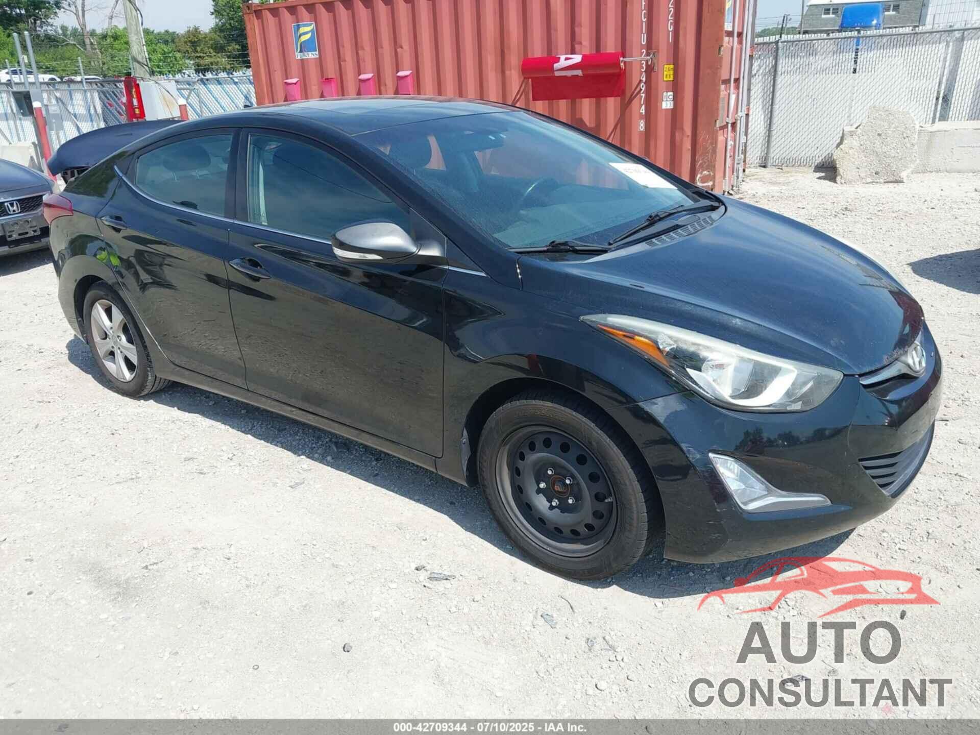 HYUNDAI ELANTRA 2016 - KMHDH4AE4GU607481
